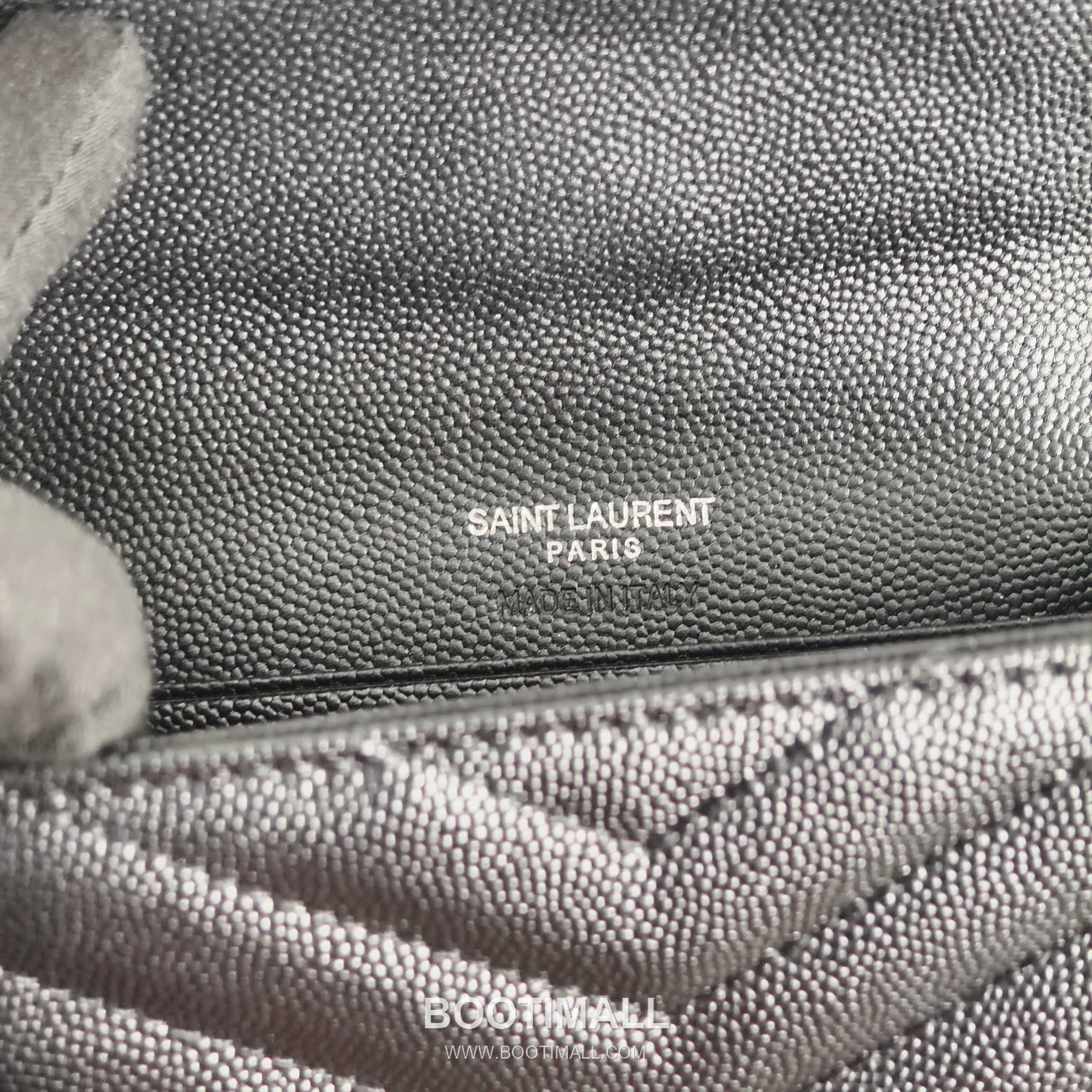 Saint Laurent Cassandre Grain de Poudre Leather Bifold Wallet 414404 생로랑 카산드르 그레인 드 푸드르 송아지가죽 반지갑 13cm 8