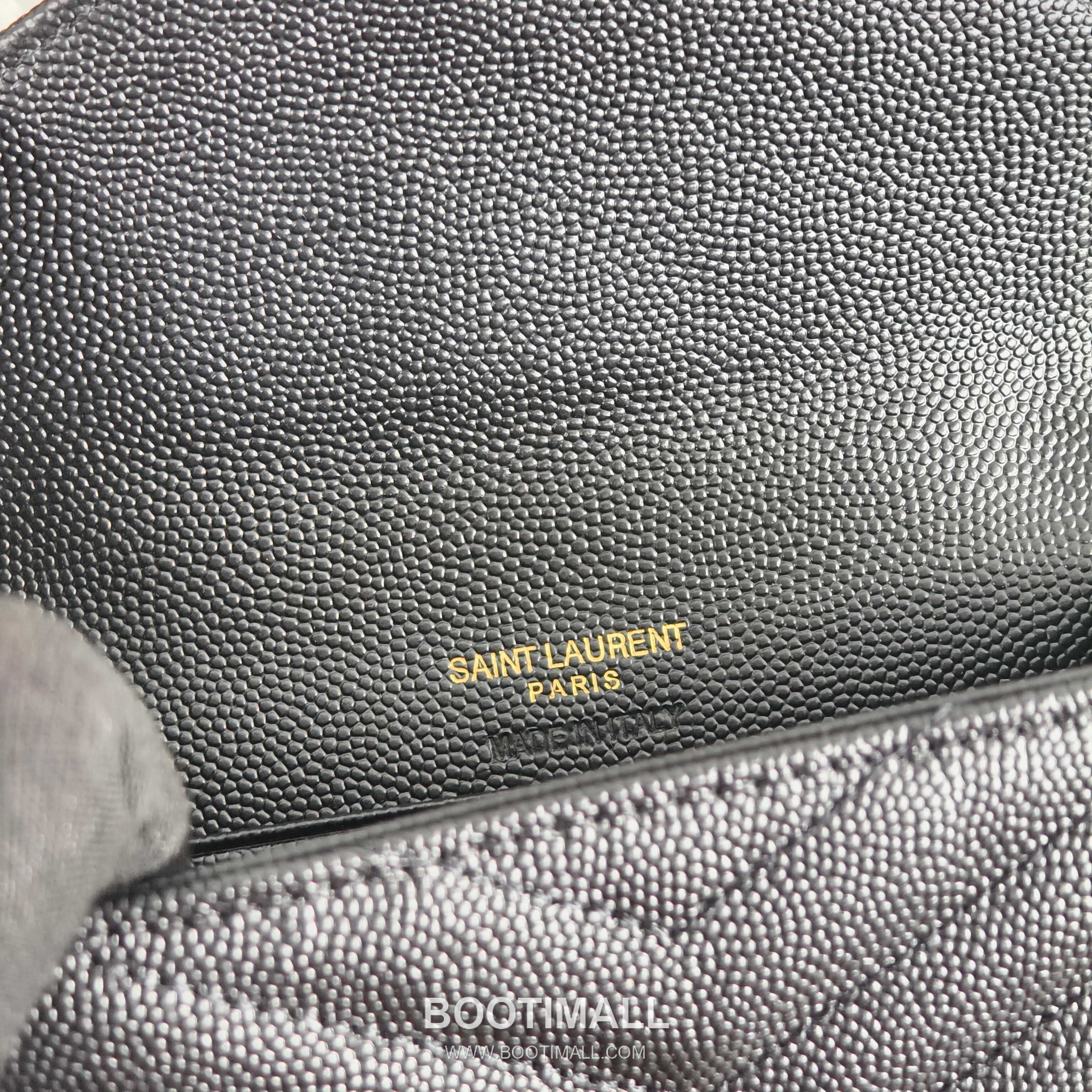 Saint Laurent Cassandre Grain de Poudre Leather Bifold Wallet 414404 생로랑 카산드르 그레인 드 푸드르 송아지가죽 반지갑 13cm 8