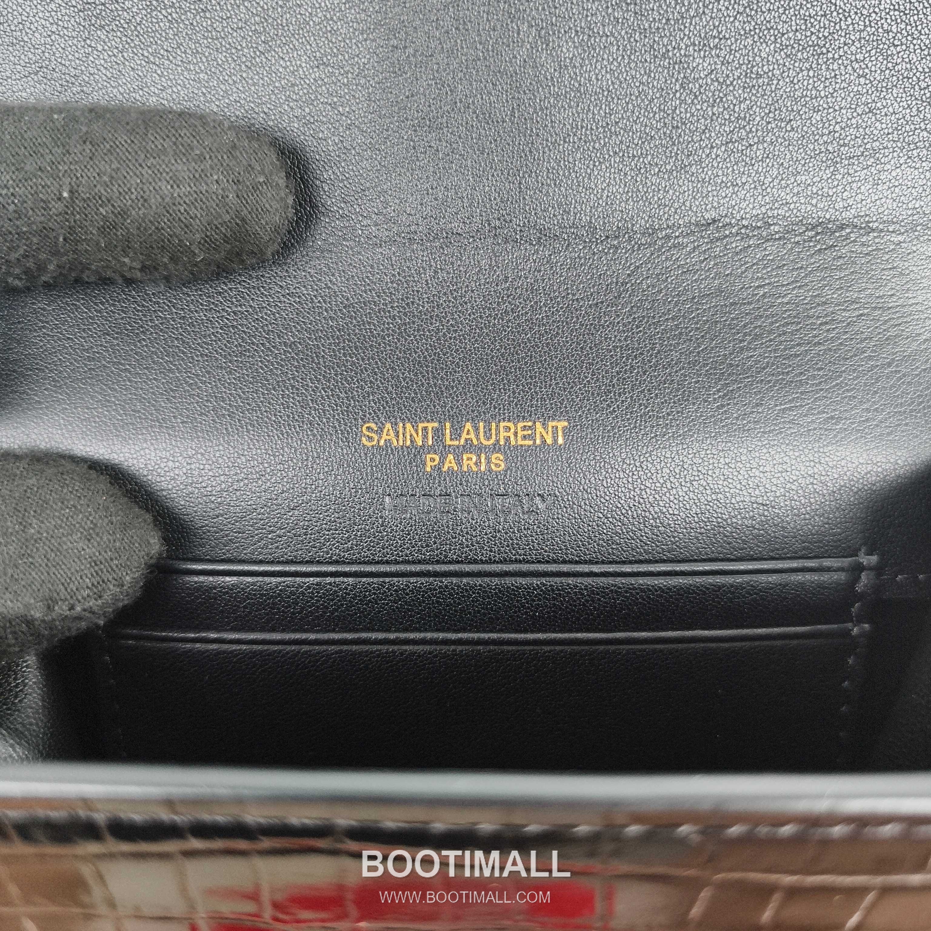 Saint Laurent Cassandre Grain de Poudre Leather Bifold Wallet 414404 생로랑 카산드르 그레인 드 푸드르 송아지가죽 반지갑 13cm 8
