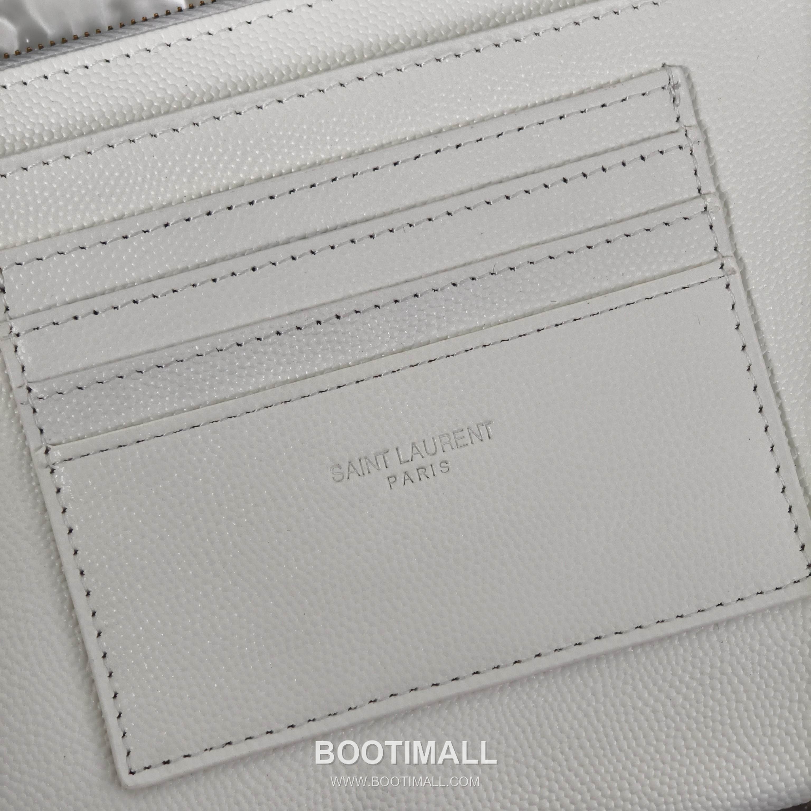 Saint Laurent Cassandre Grain de Poudre Leather Zip Pouch 423297 생로랑 카산드르 그레인 드 푸드르 송아지가죽 지퍼 클러치 23cm 5