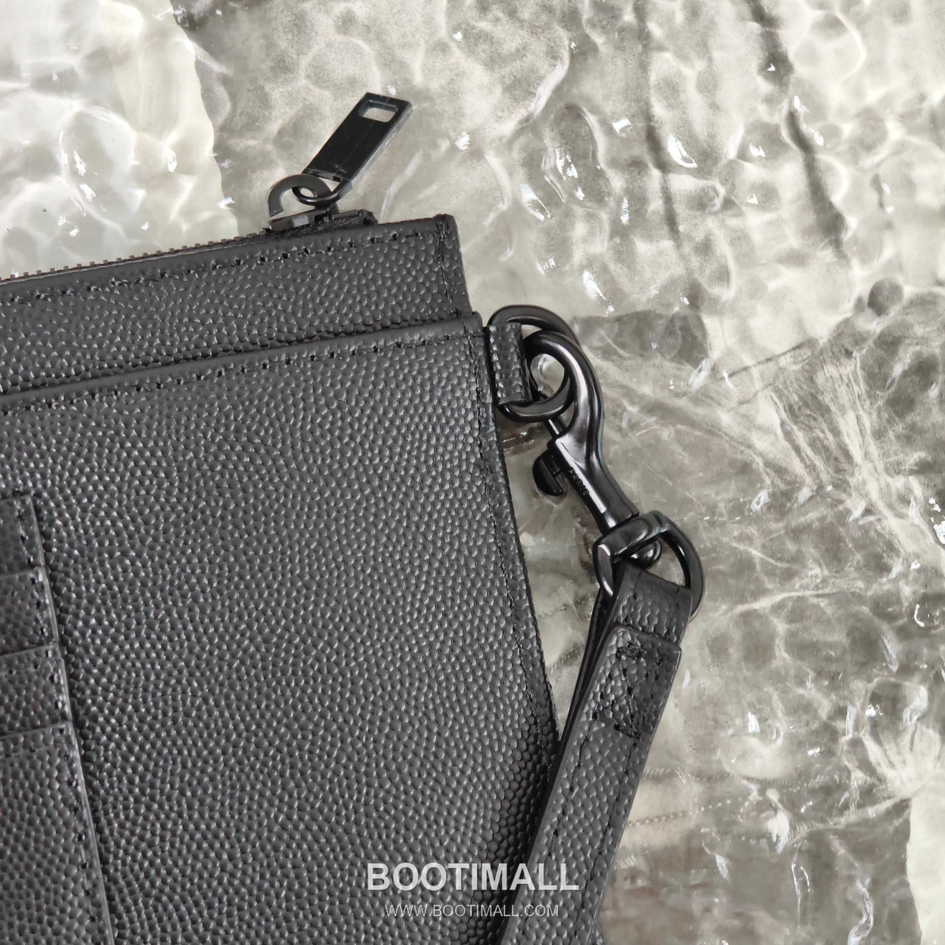 Saint Laurent Cassandre Grain de Poudre Leather Zip Pouch 423297 생로랑 카산드르 그레인 드 푸드르 송아지가죽 지퍼 클러치 23cm 5