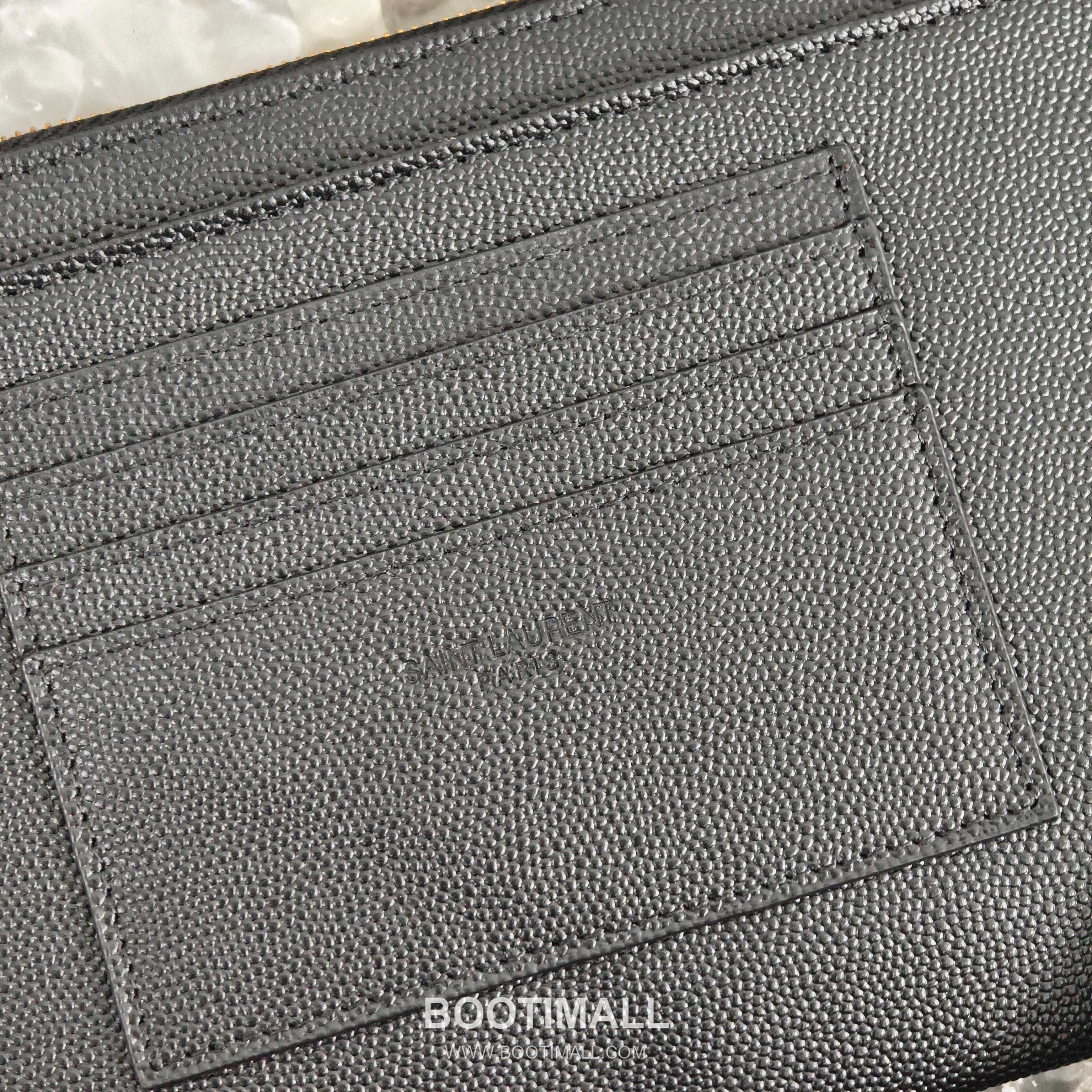 Saint Laurent Cassandre Grain de Poudre Leather Zip Pouch 423297 생로랑 카산드르 그레인 드 푸드르 송아지가죽 지퍼 클러치 23cm 5
