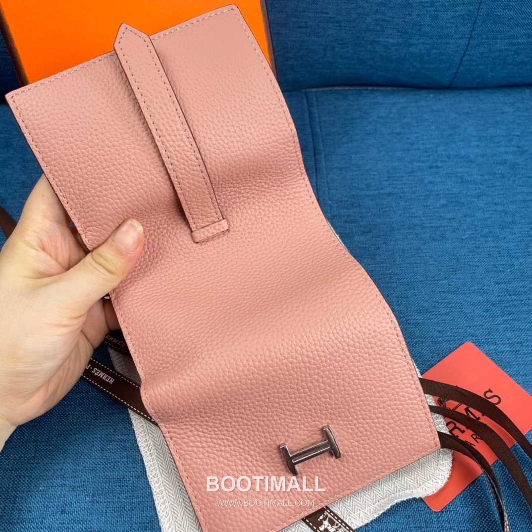 Hermès Togo Leather Compact Trifold Wallet 5176 에르메스 토고 가죽 컴팩트 트리폴드 지갑 12cm 8