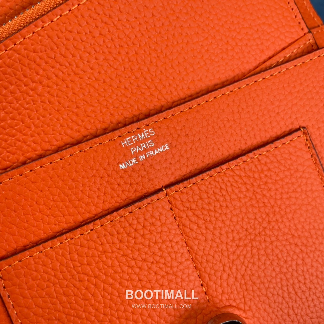 Hermès Dogon Duo Togo Leather Long Wallet 에르메스 도곤 듀오 토고 가죽 장지갑 20.1cm 7