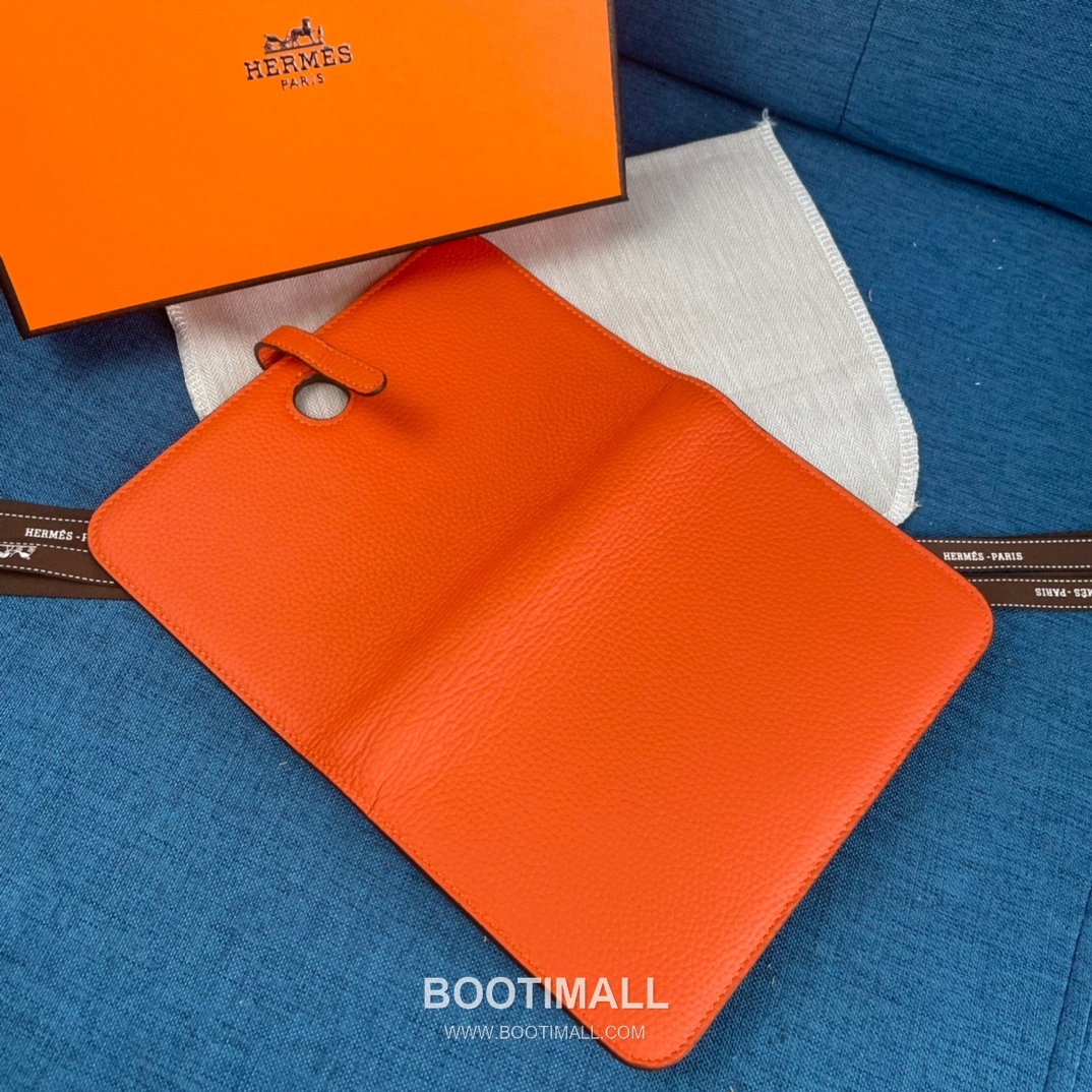 Hermès Dogon Duo Togo Leather Long Wallet 에르메스 도곤 듀오 토고 가죽 장지갑 20.1cm 8