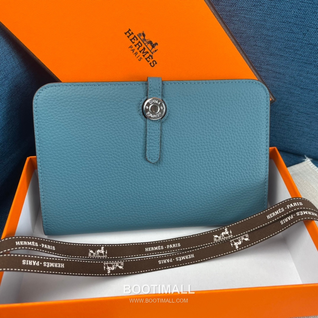 Hermès Dogon Duo Togo Leather Long Wallet 에르메스 도곤 듀오 토고 가죽 장지갑 20.1cm 1