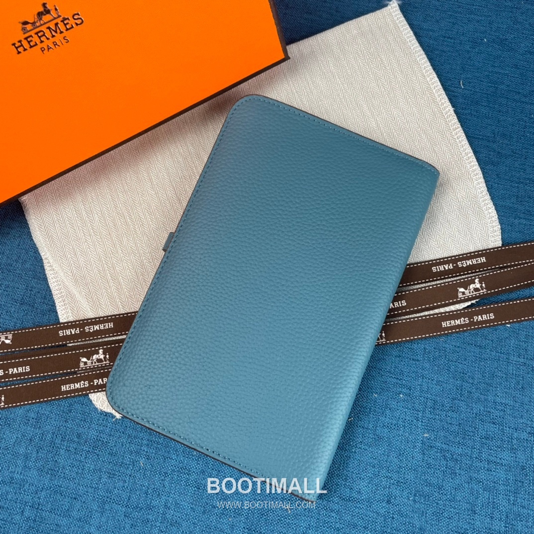 Hermès Dogon Duo Togo Leather Long Wallet 에르메스 도곤 듀오 토고 가죽 장지갑 20.1cm 3