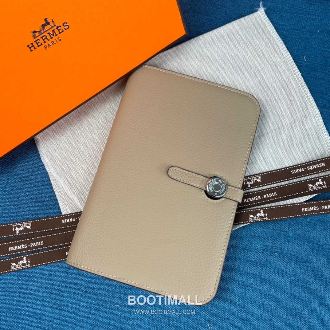 Hermès Dogon Duo Togo Leather Long Wallet 에르메스 도곤 듀오 토고 가죽 장지갑 20.1cm 2