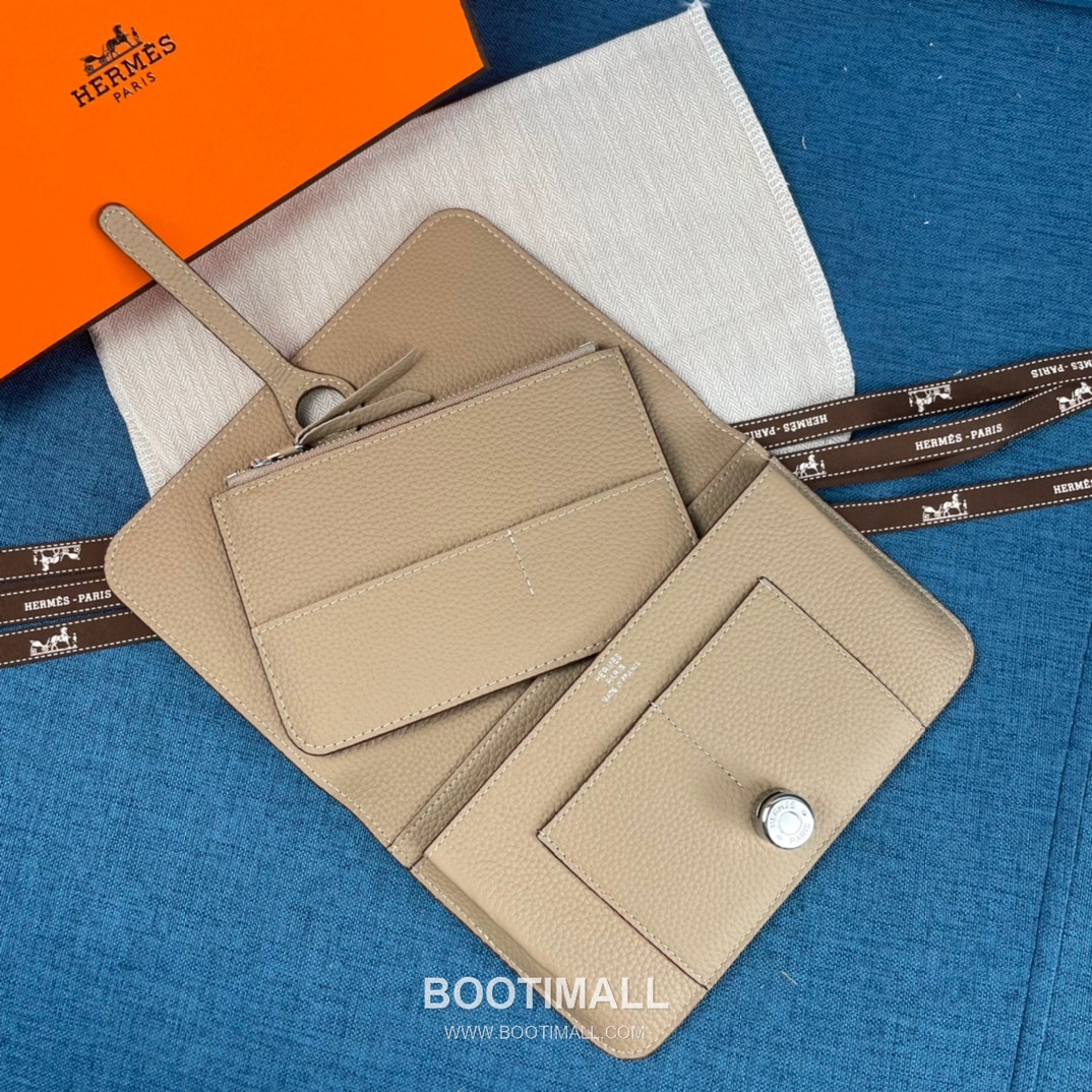 Hermès Dogon Duo Togo Leather Long Wallet 에르메스 도곤 듀오 토고 가죽 장지갑 20.1cm 6