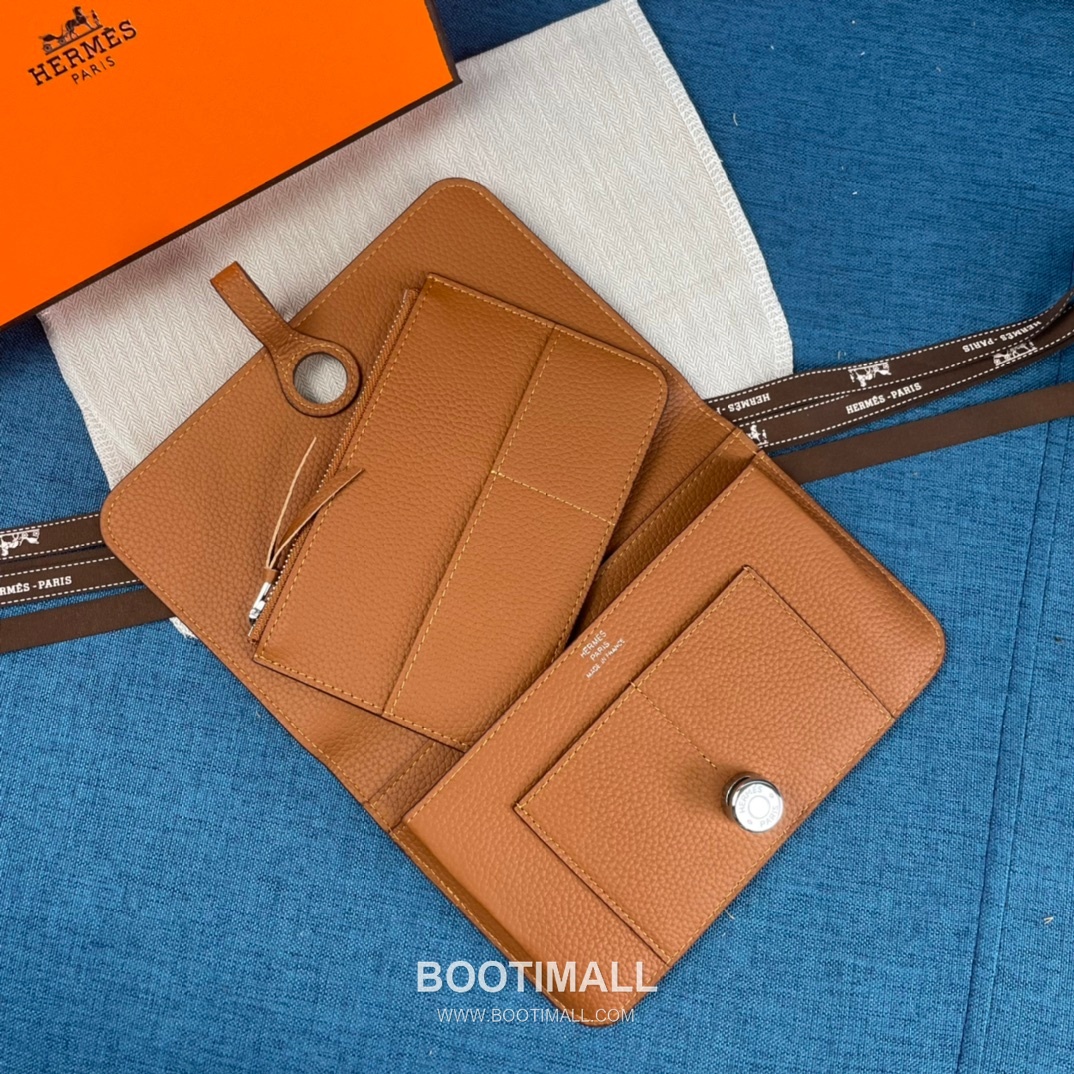 Hermès Dogon Duo Togo Leather Long Wallet 에르메스 도곤 듀오 토고 가죽 장지갑 20.1cm 5