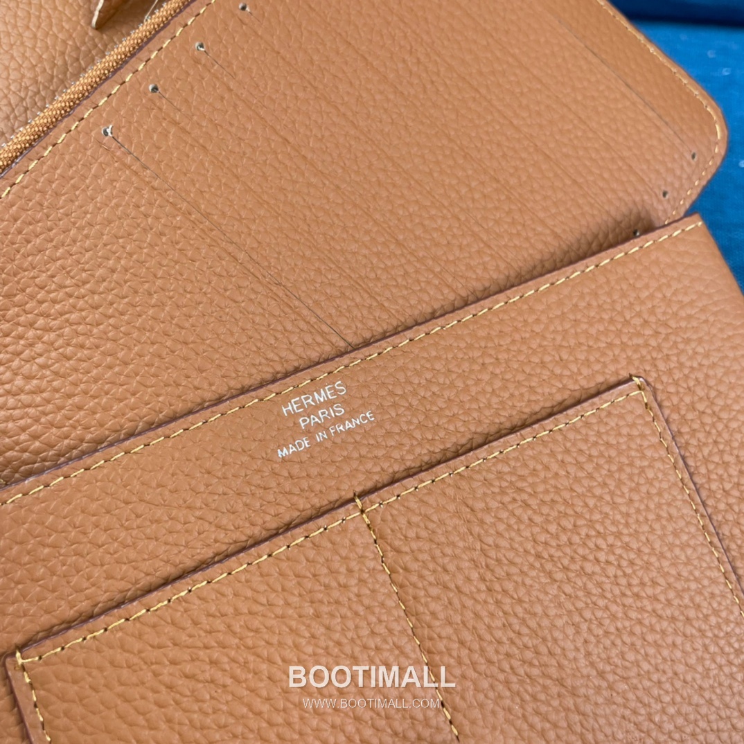 Hermès Dogon Duo Togo Leather Long Wallet 에르메스 도곤 듀오 토고 가죽 장지갑 20.1cm 7
