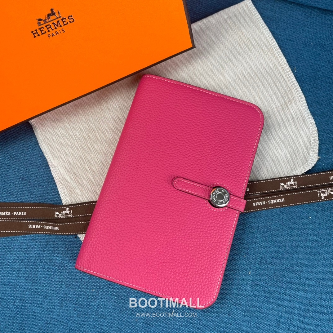 Hermès Dogon Duo Togo Leather Long Wallet 에르메스 도곤 듀오 토고 가죽 장지갑 20.1cm 2