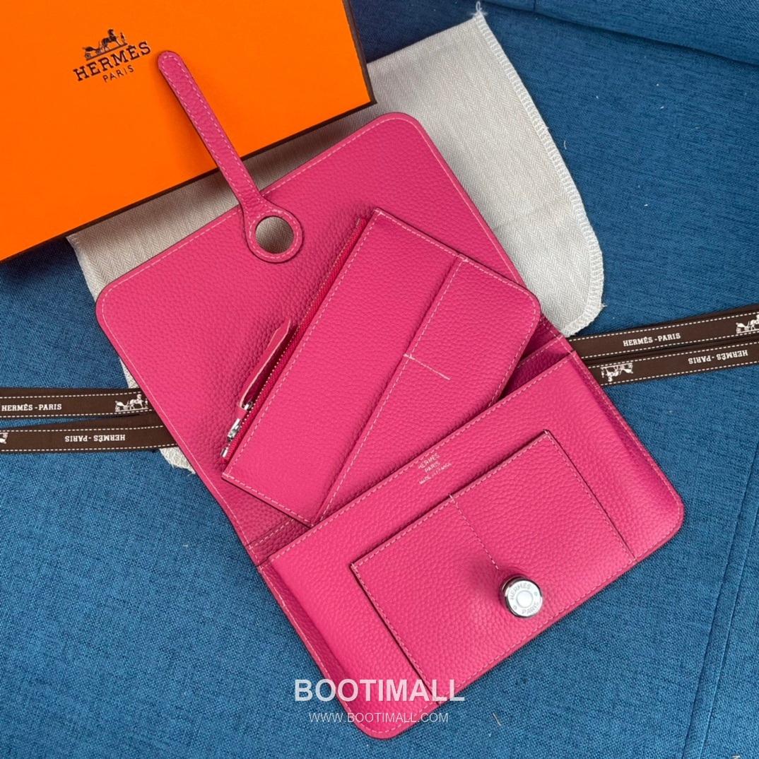 Hermès Dogon Duo Togo Leather Long Wallet 에르메스 도곤 듀오 토고 가죽 장지갑 20.1cm 5