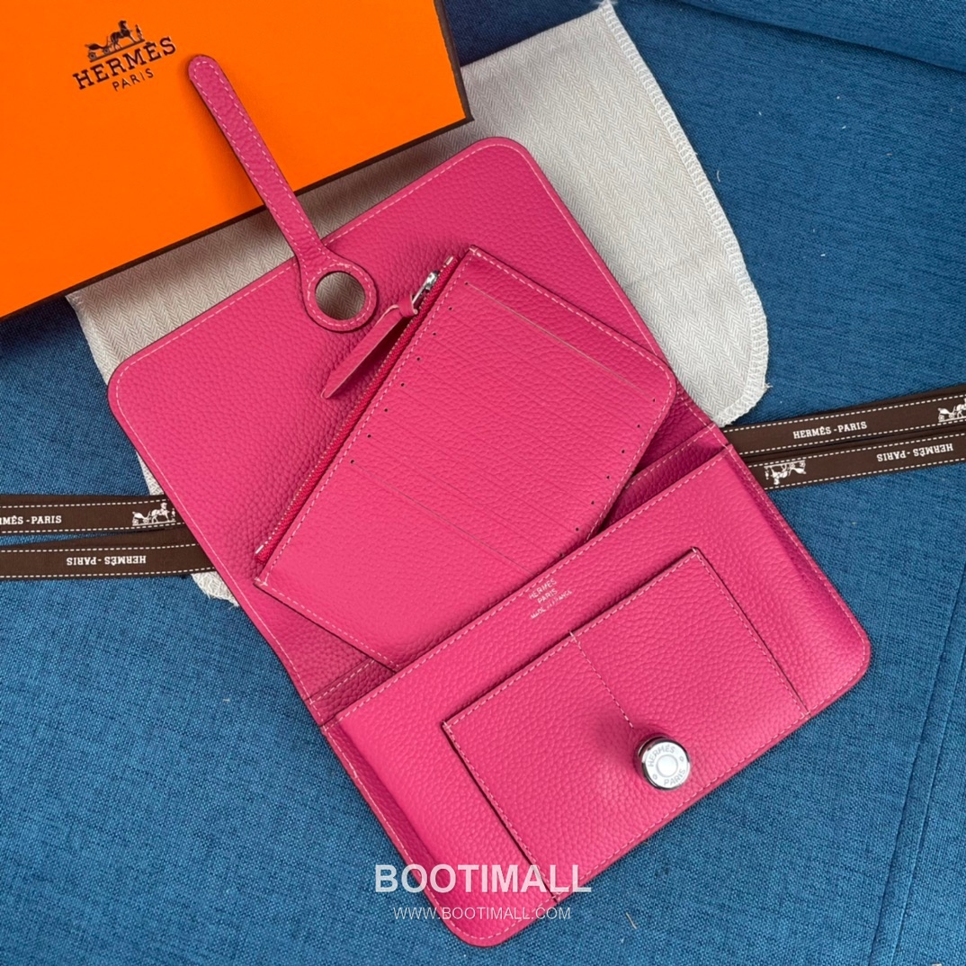 Hermès Dogon Duo Togo Leather Long Wallet 에르메스 도곤 듀오 토고 가죽 장지갑 20.1cm 6