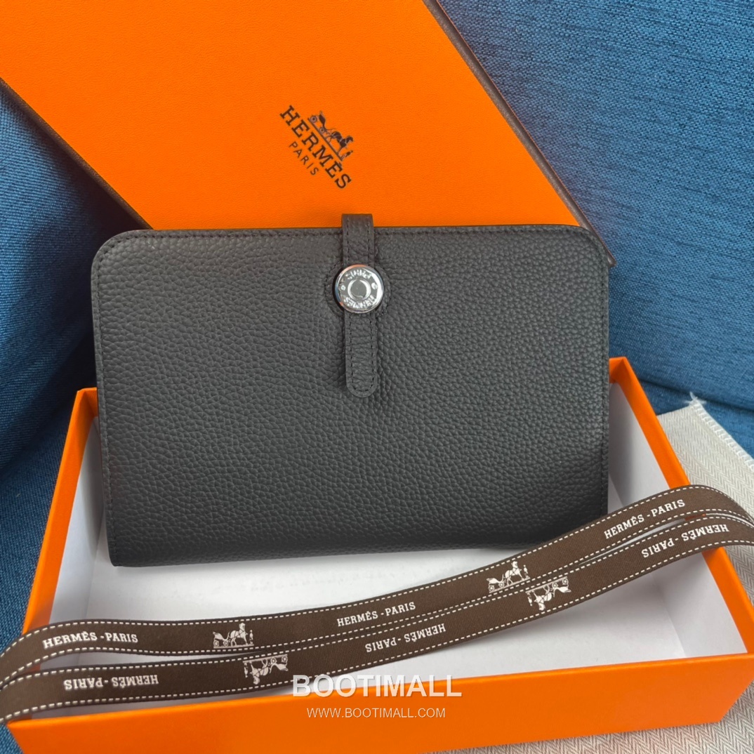Hermès Dogon Duo Togo Leather Long Wallet 에르메스 도곤 듀오 토고 가죽 장지갑 20.1cm 1