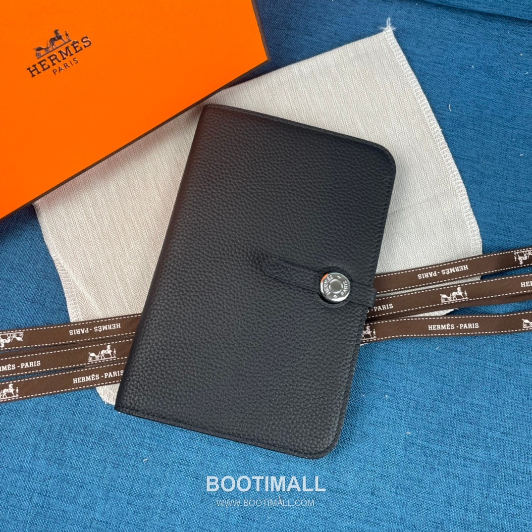 Hermès Dogon Duo Togo Leather Long Wallet 에르메스 도곤 듀오 토고 가죽 장지갑 20.1cm 2