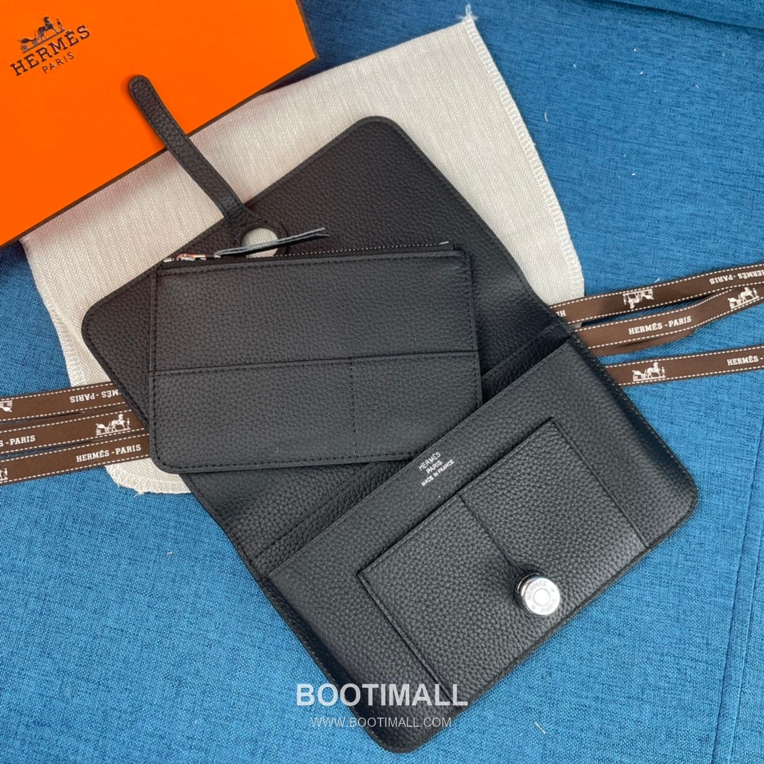 Hermès Dogon Duo Togo Leather Long Wallet 에르메스 도곤 듀오 토고 가죽 장지갑 20.1cm 6