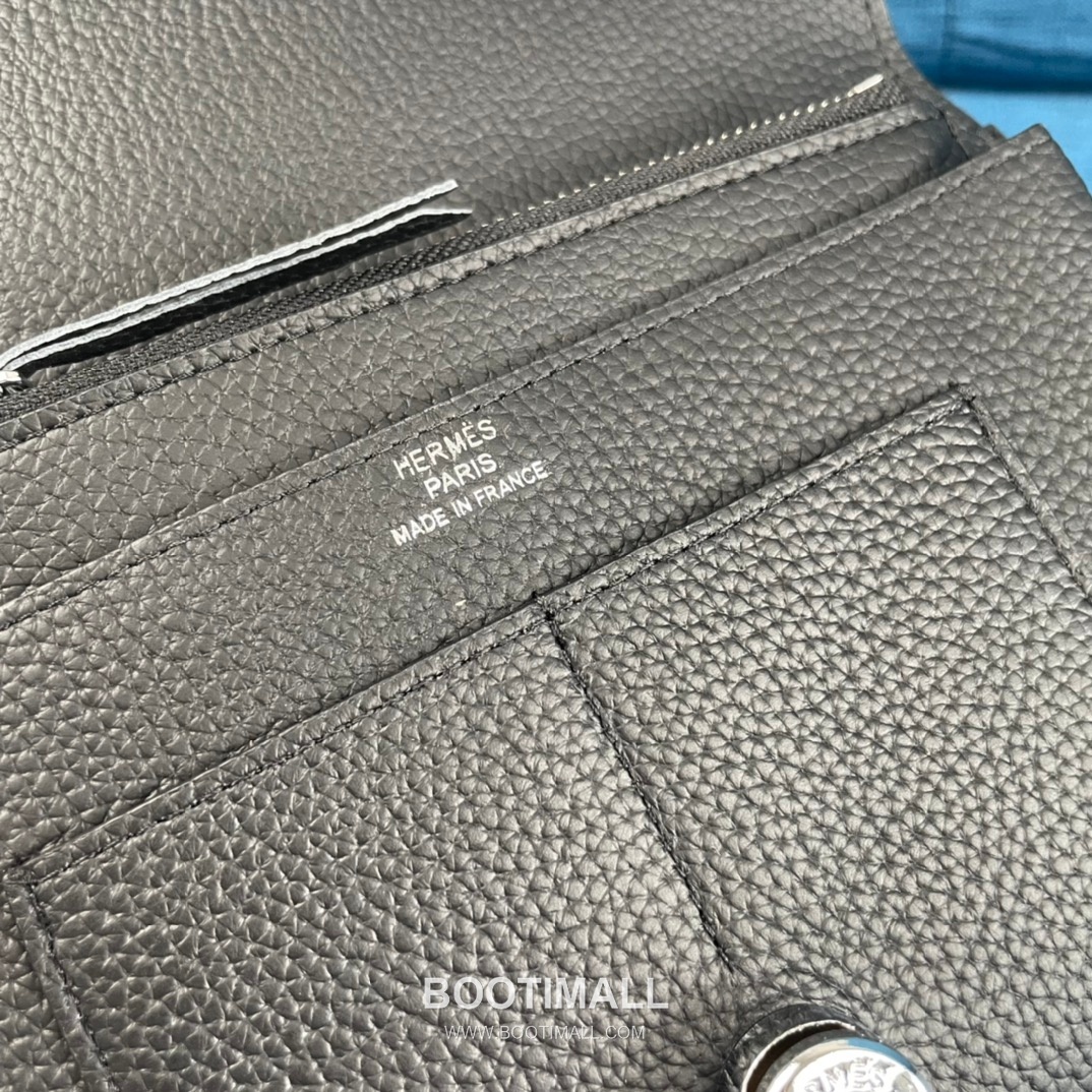 Hermès Dogon Duo Togo Leather Long Wallet 에르메스 도곤 듀오 토고 가죽 장지갑 20.1cm 7
