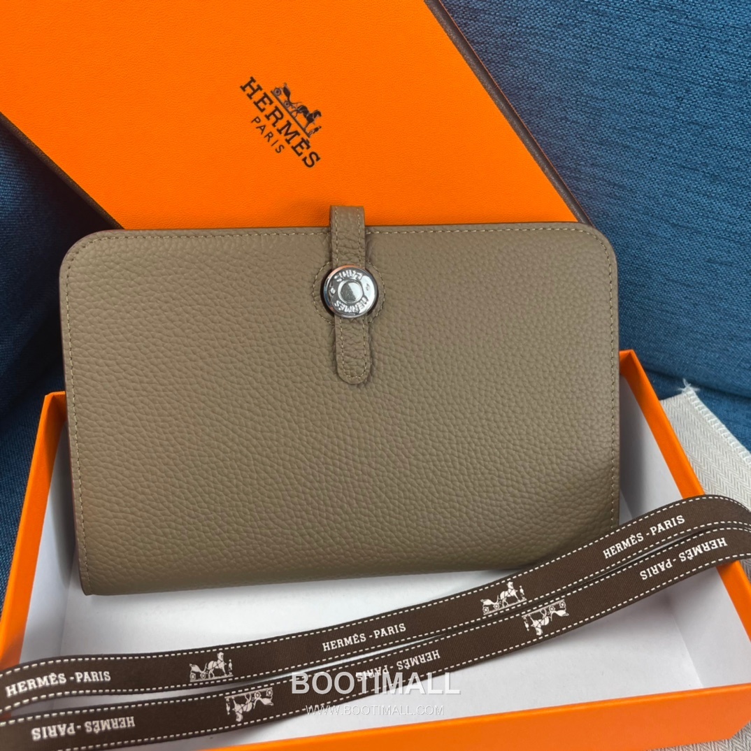 Hermès Dogon Duo Togo Leather Long Wallet 에르메스 도곤 듀오 토고 가죽 장지갑 20.1cm 1