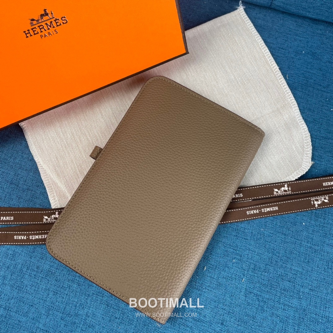 Hermès Dogon Duo Togo Leather Long Wallet 에르메스 도곤 듀오 토고 가죽 장지갑 20.1cm 3