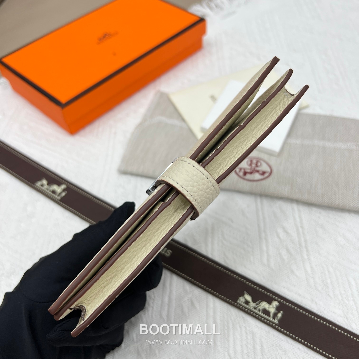 Hermès Togo Leather Vertical Zip Wallet 5123 에르메스 토고 가죽 버티컬 지퍼 장지갑 17.5cm 5