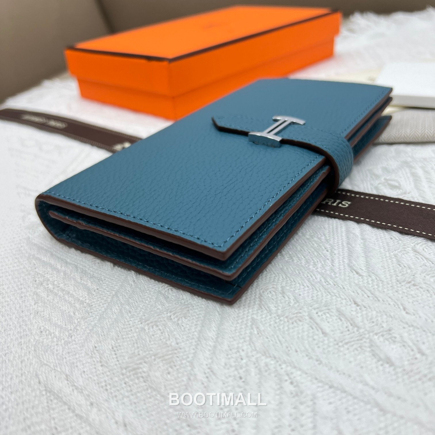 Hermès Togo Leather Vertical Zip Wallet 5123 에르메스 토고 가죽 버티컬 지퍼 장지갑 17.5cm 4