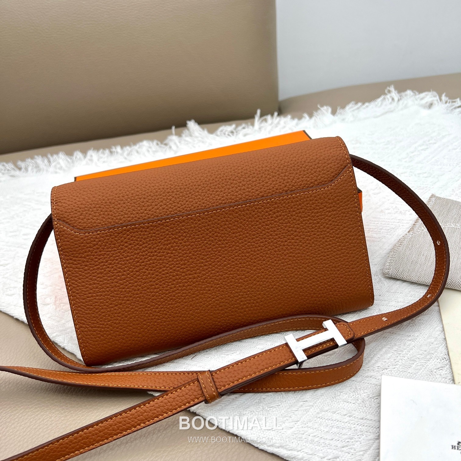 Hermès Constance Togo Leather Wallet on Strap 519 에르메스 콘스탄스 토고 가죽 스트랩 지갑 22cm 7