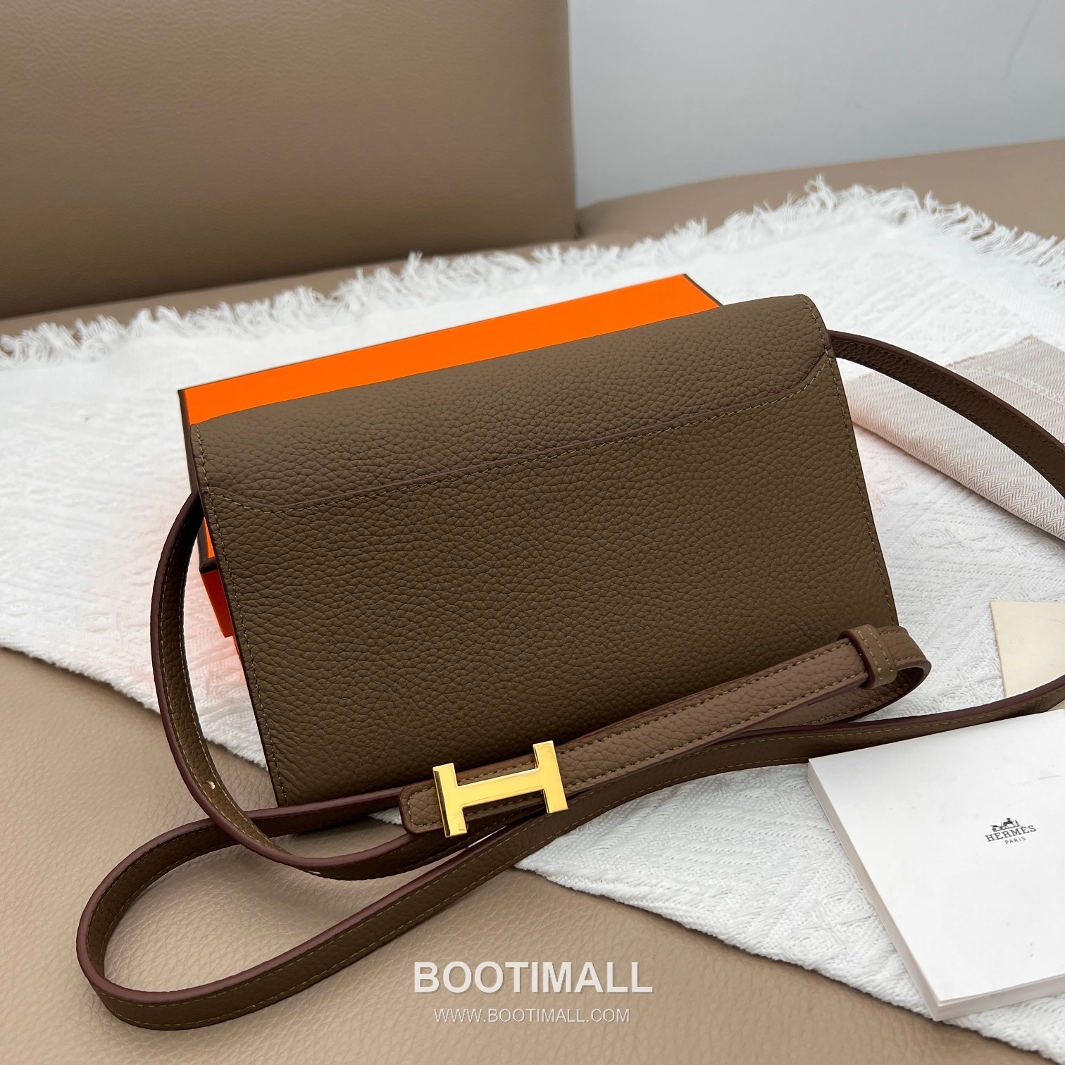 Hermès Constance Togo Leather Wallet on Strap 519 에르메스 콘스탄스 토고 가죽 스트랩 지갑 22cm 3