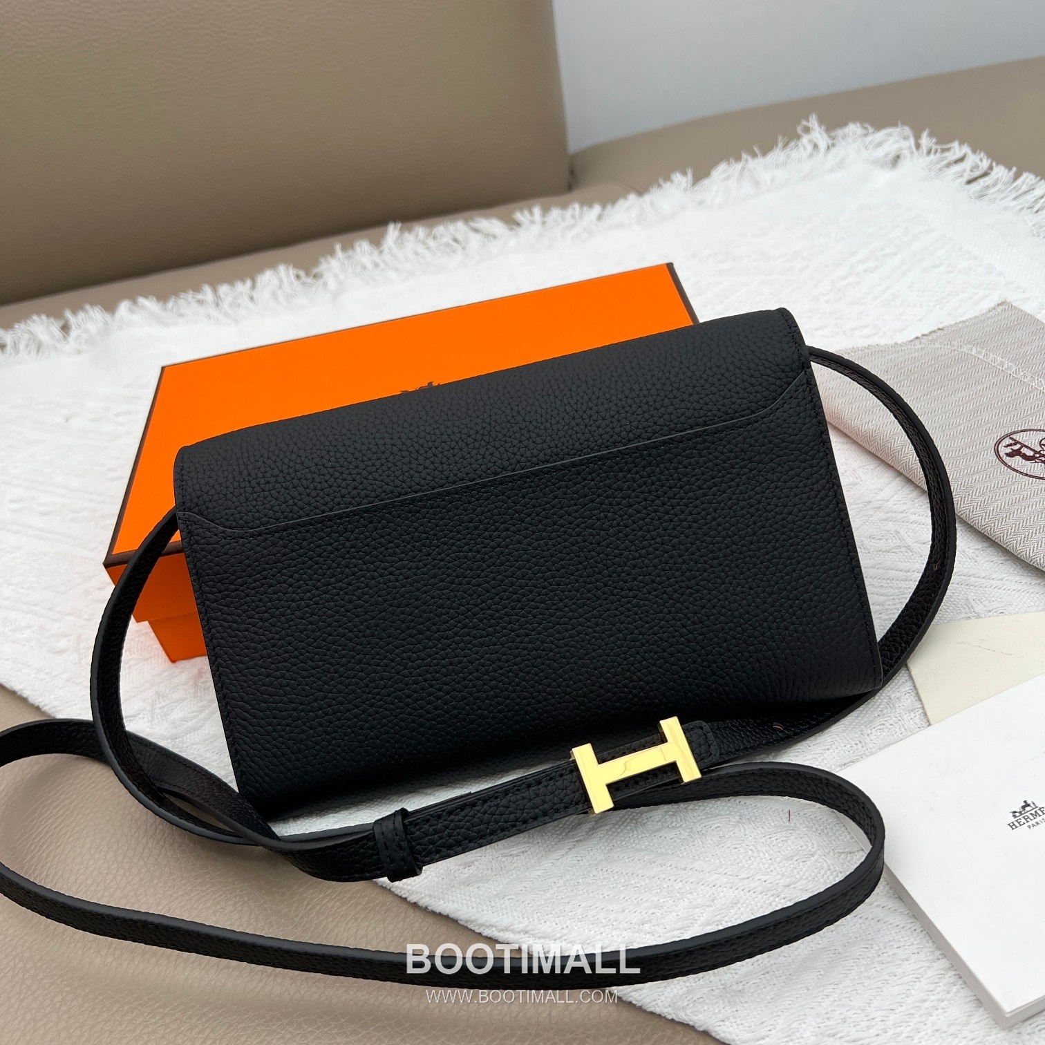 Hermès Constance Togo Leather Wallet on Strap 519 에르메스 콘스탄스 토고 가죽 스트랩 지갑 22cm 3