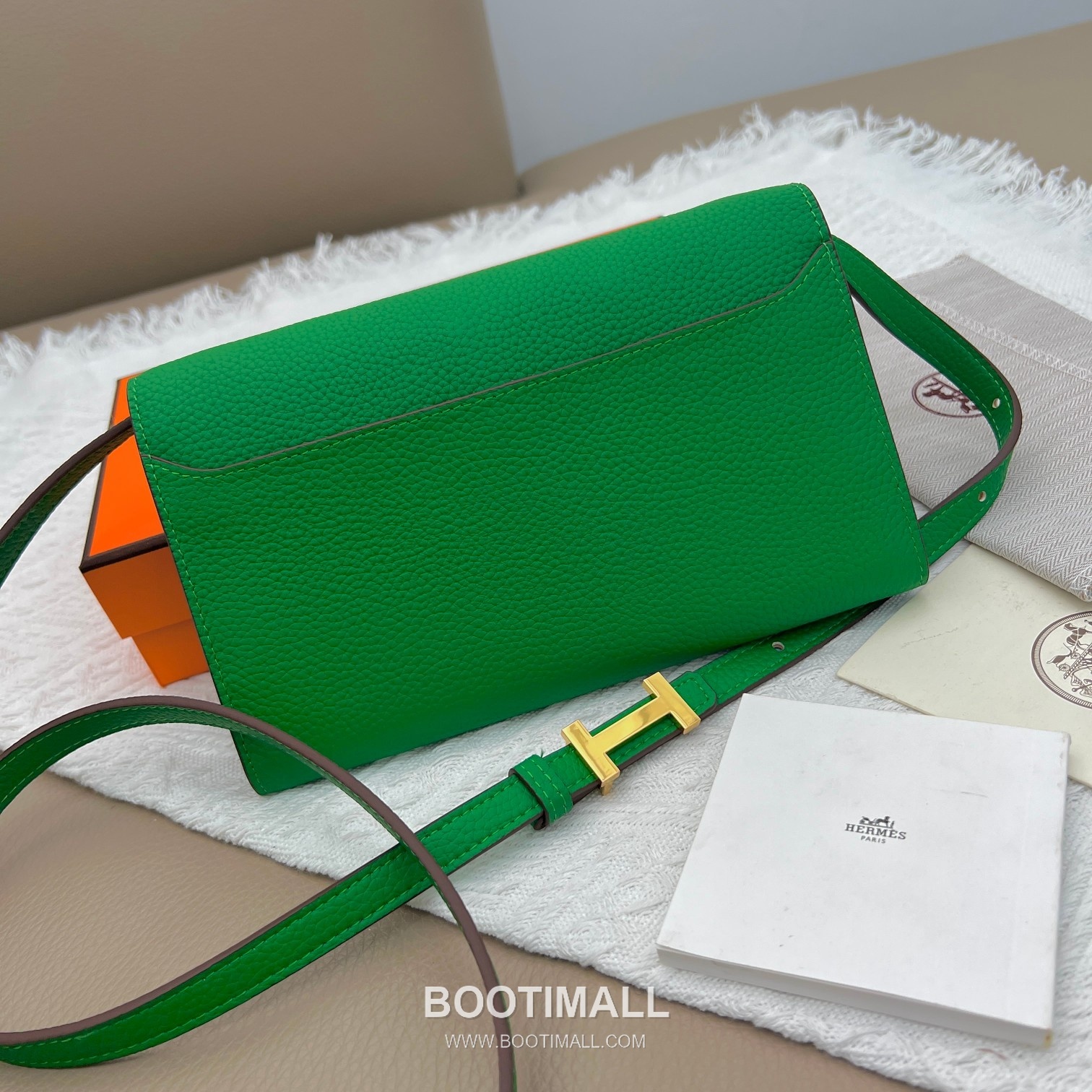 Hermès Constance Togo Leather Wallet on Strap 519 에르메스 콘스탄스 토고 가죽 스트랩 지갑 22cm 3