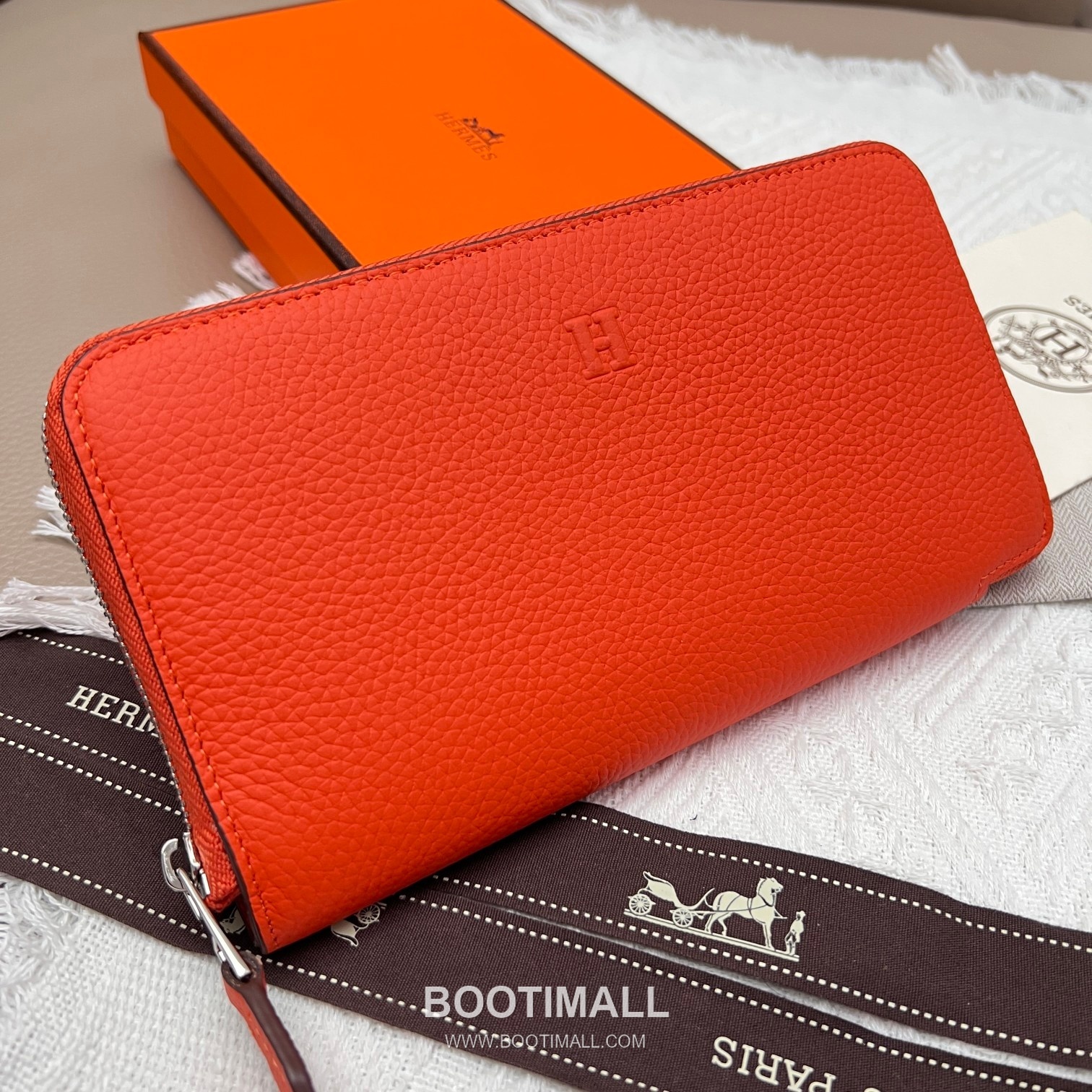 Hermès Constance Togo Leather Compact Wallet 506 에르메스 콘스탄스 토고 가죽 컴팩트 장지갑 19cm 3