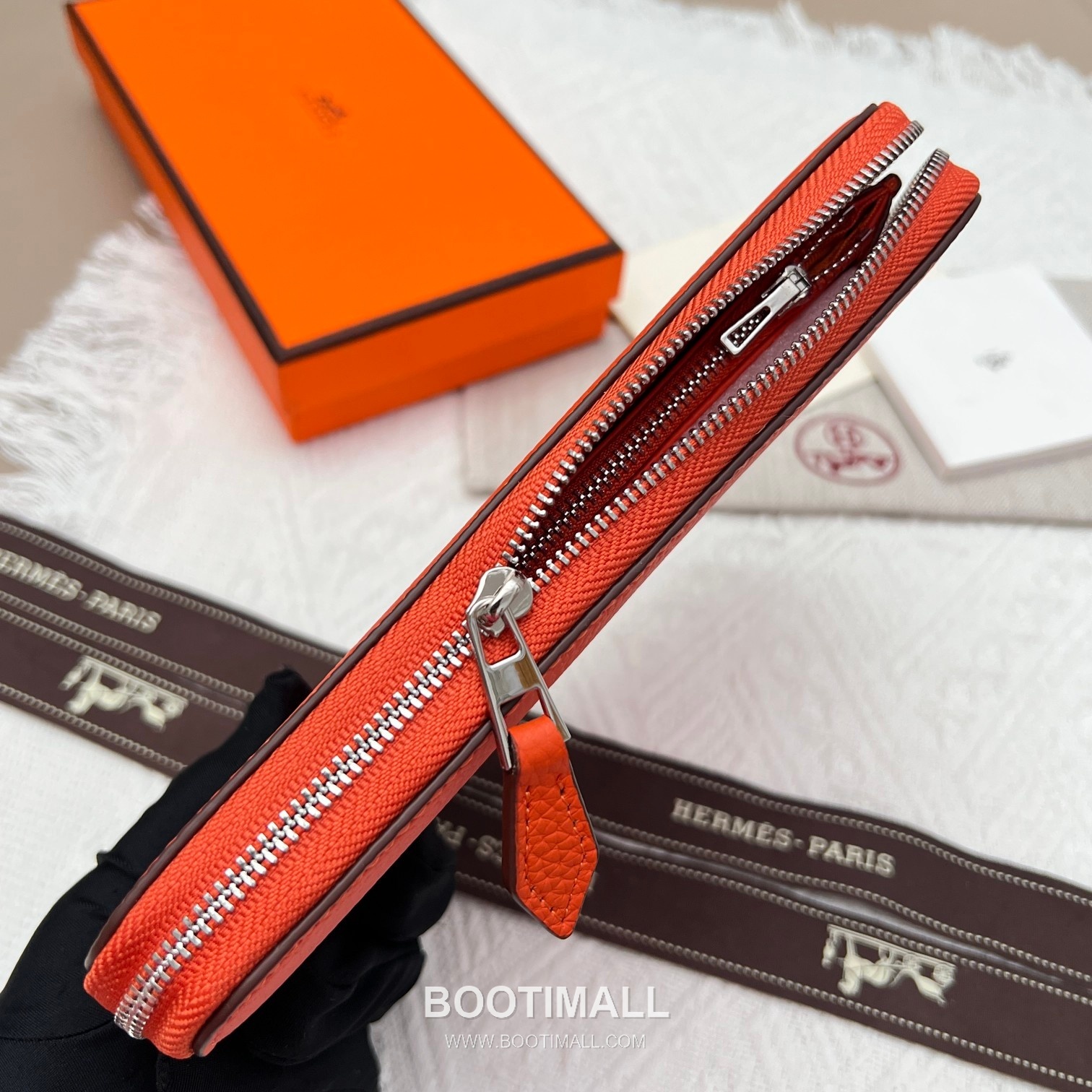 Hermès Constance Togo Leather Compact Wallet 506 에르메스 콘스탄스 토고 가죽 컴팩트 장지갑 19cm 5