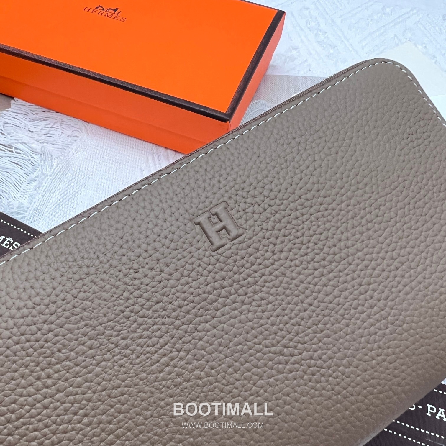 Hermès Constance Togo Leather Compact Wallet 506 에르메스 콘스탄스 토고 가죽 컴팩트 장지갑 19cm 5
