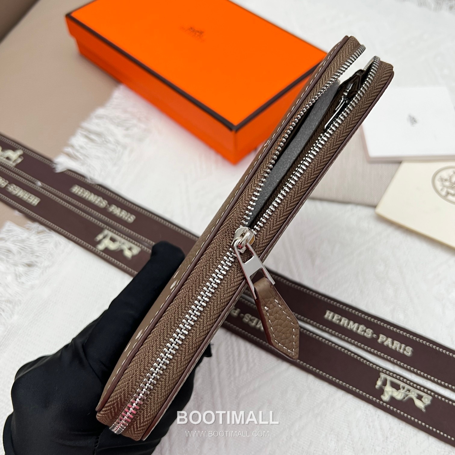 Hermès Constance Togo Leather Compact Wallet 505 에르메스 콘스탄스 토고 가죽 컴팩트 장지갑 19cm 5