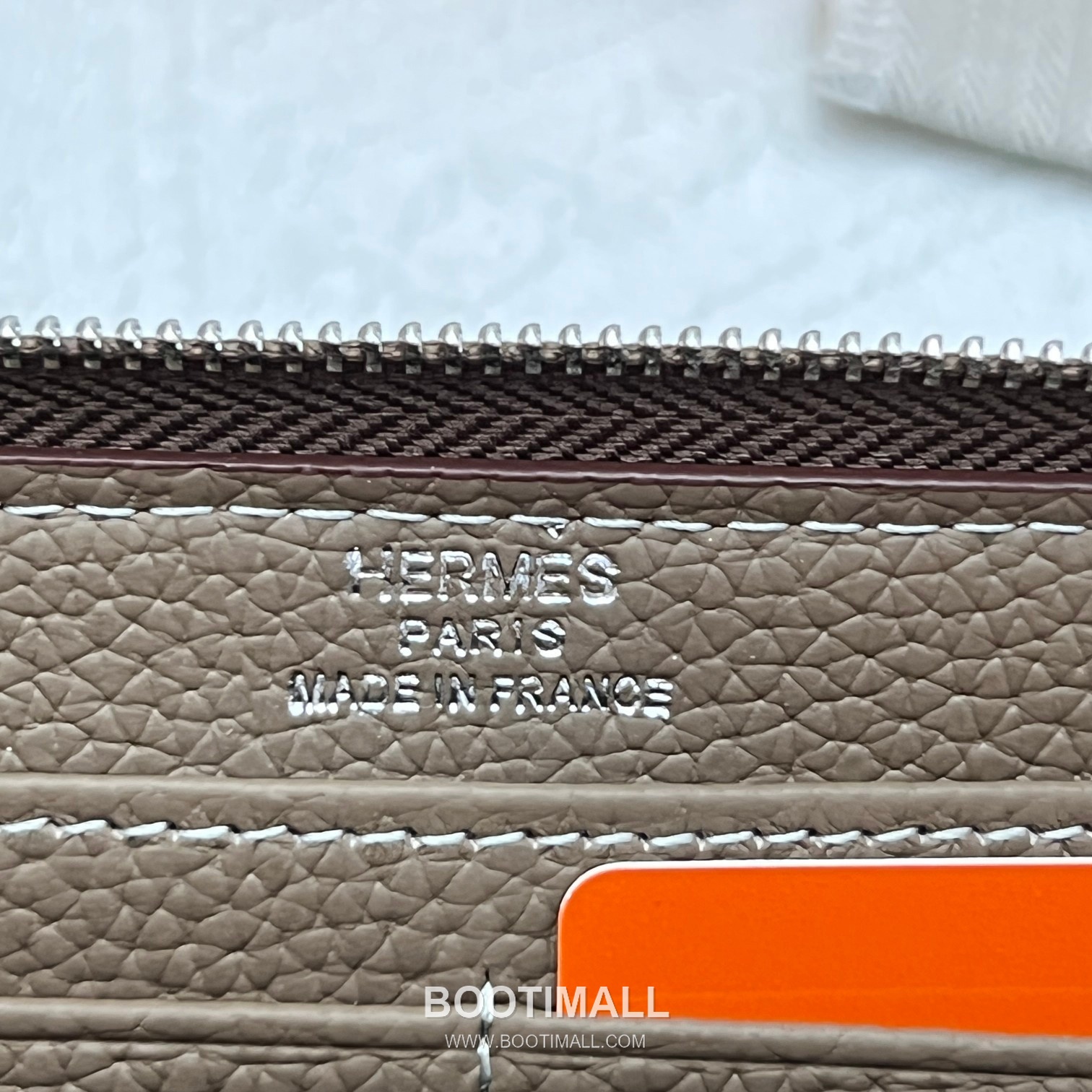 Hermès Constance Togo Leather Compact Wallet 505 에르메스 콘스탄스 토고 가죽 컴팩트 장지갑 19cm 7
