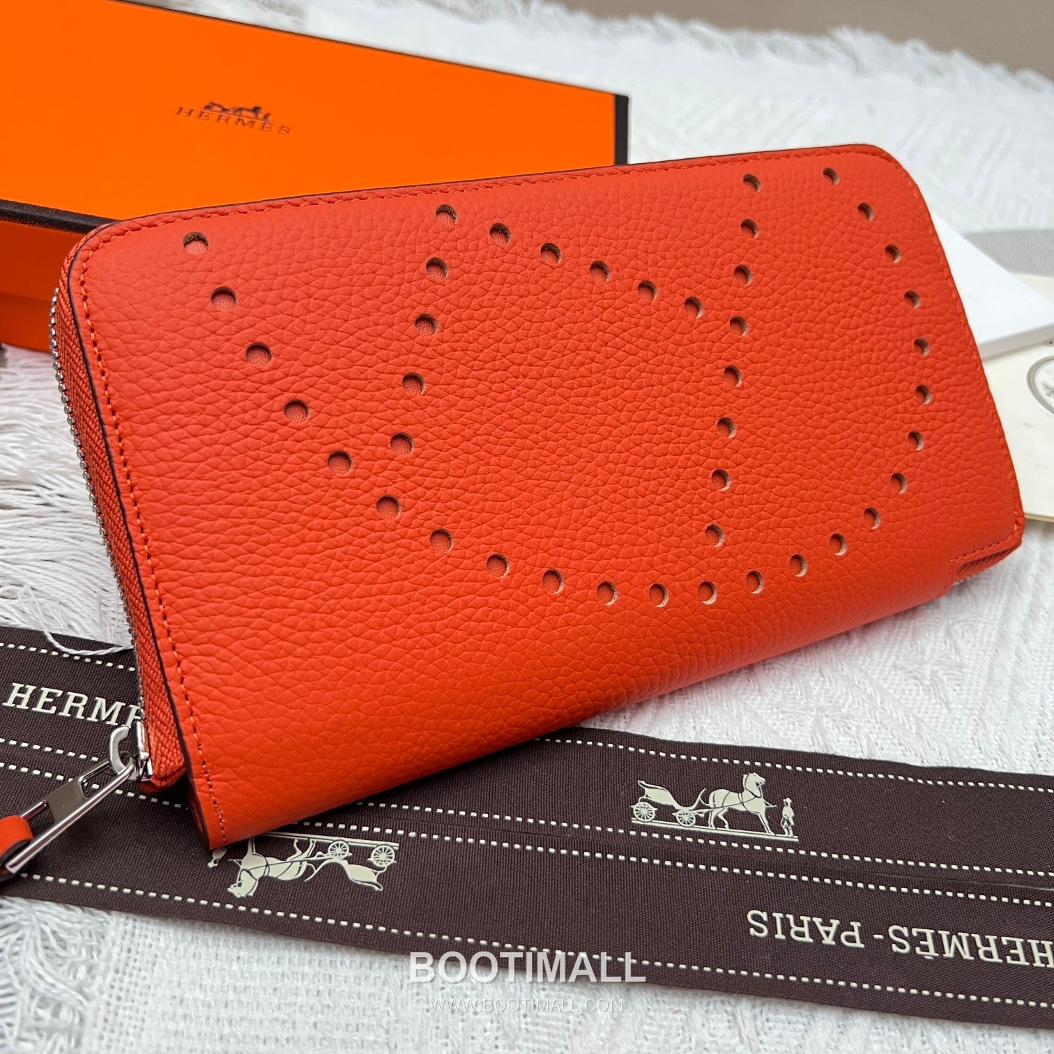 Hermès Constance Togo Leather Compact Wallet 505 에르메스 콘스탄스 토고 가죽 컴팩트 장지갑 19cm 2