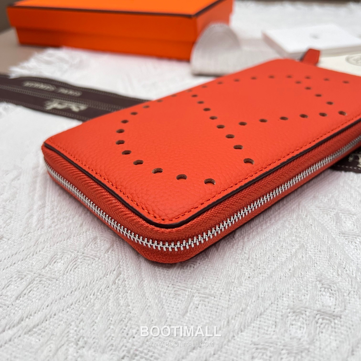 Hermès Constance Togo Leather Compact Wallet 505 에르메스 콘스탄스 토고 가죽 컴팩트 장지갑 19cm 4