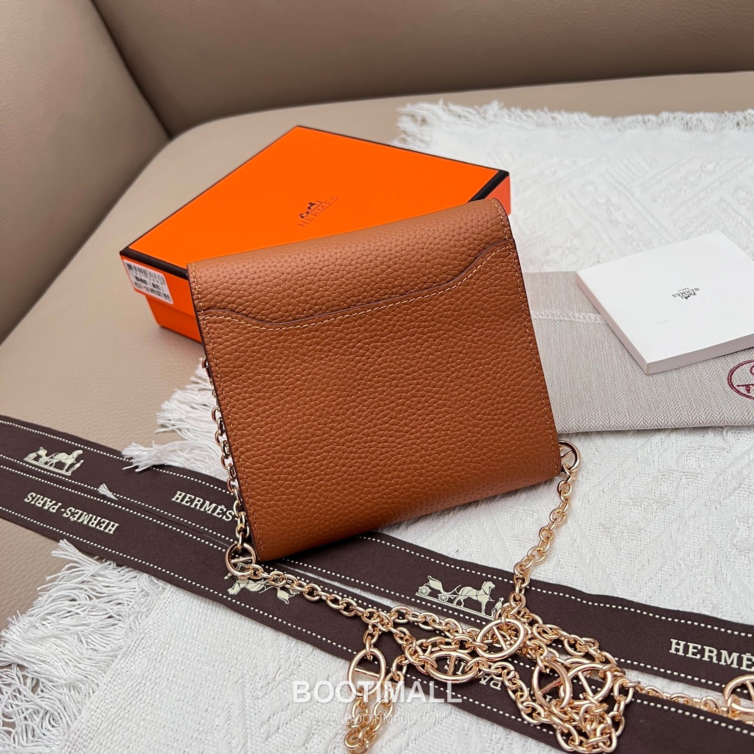 Hermès Constance Togo Leather Compact Wallet 537-1 에르메스 콘스탄스 토고 가죽 컴팩트 반지갑 14cm 2