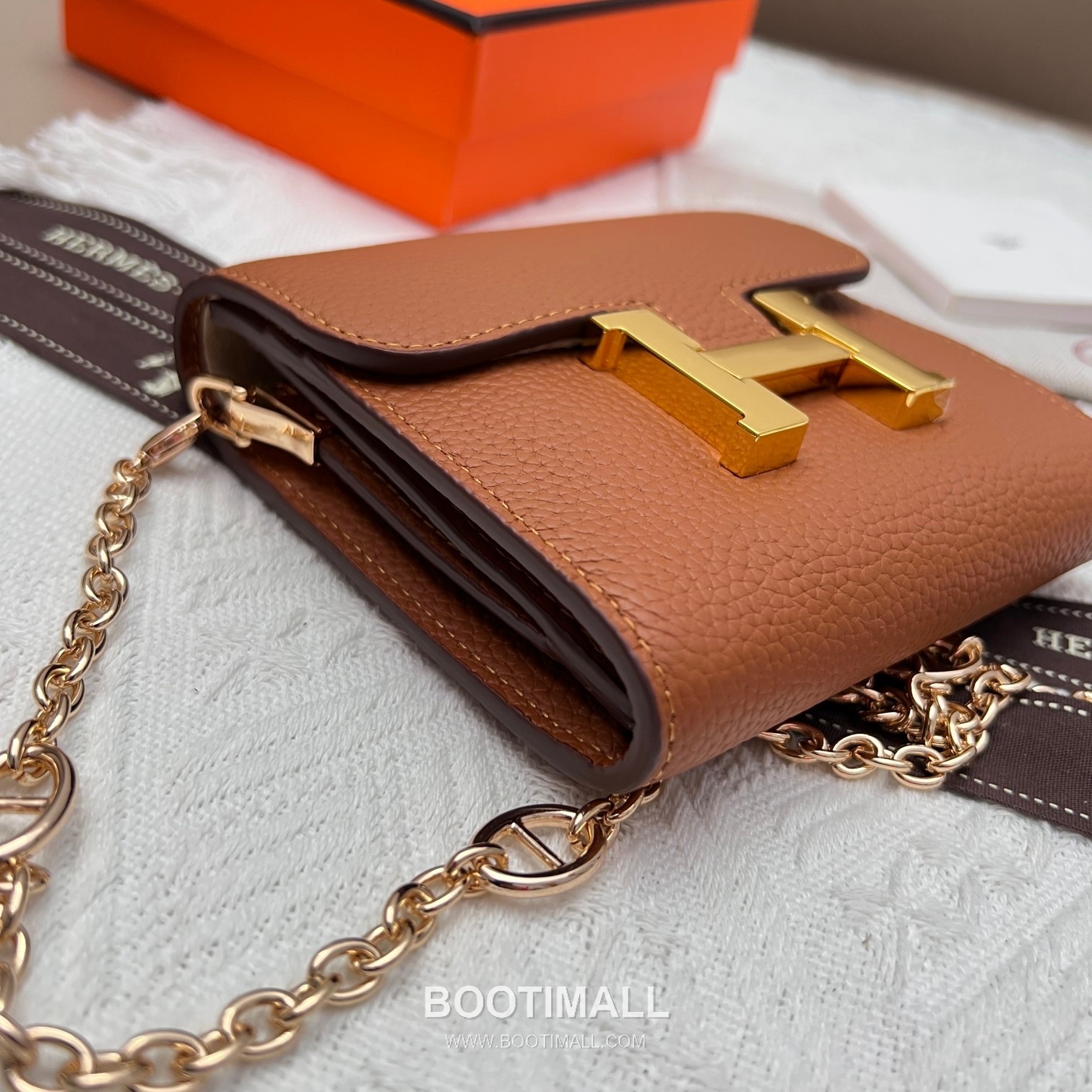 Hermès Constance Togo Leather Compact Wallet 537-1 에르메스 콘스탄스 토고 가죽 컴팩트 반지갑 14cm 3