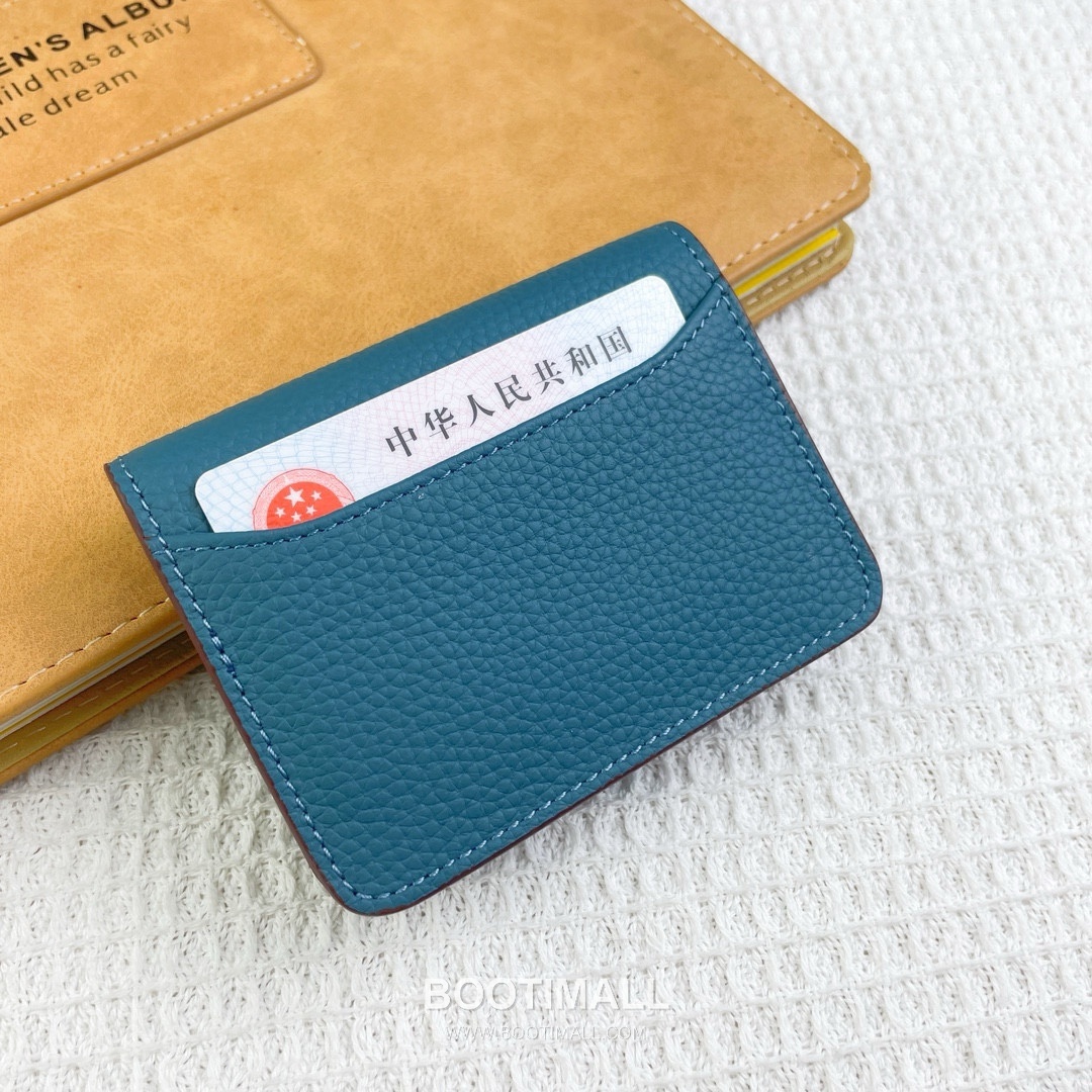 Hermès Togo Leather Card Holder 0510 에르메스 토고 가죽 카드지갑 11cm 2