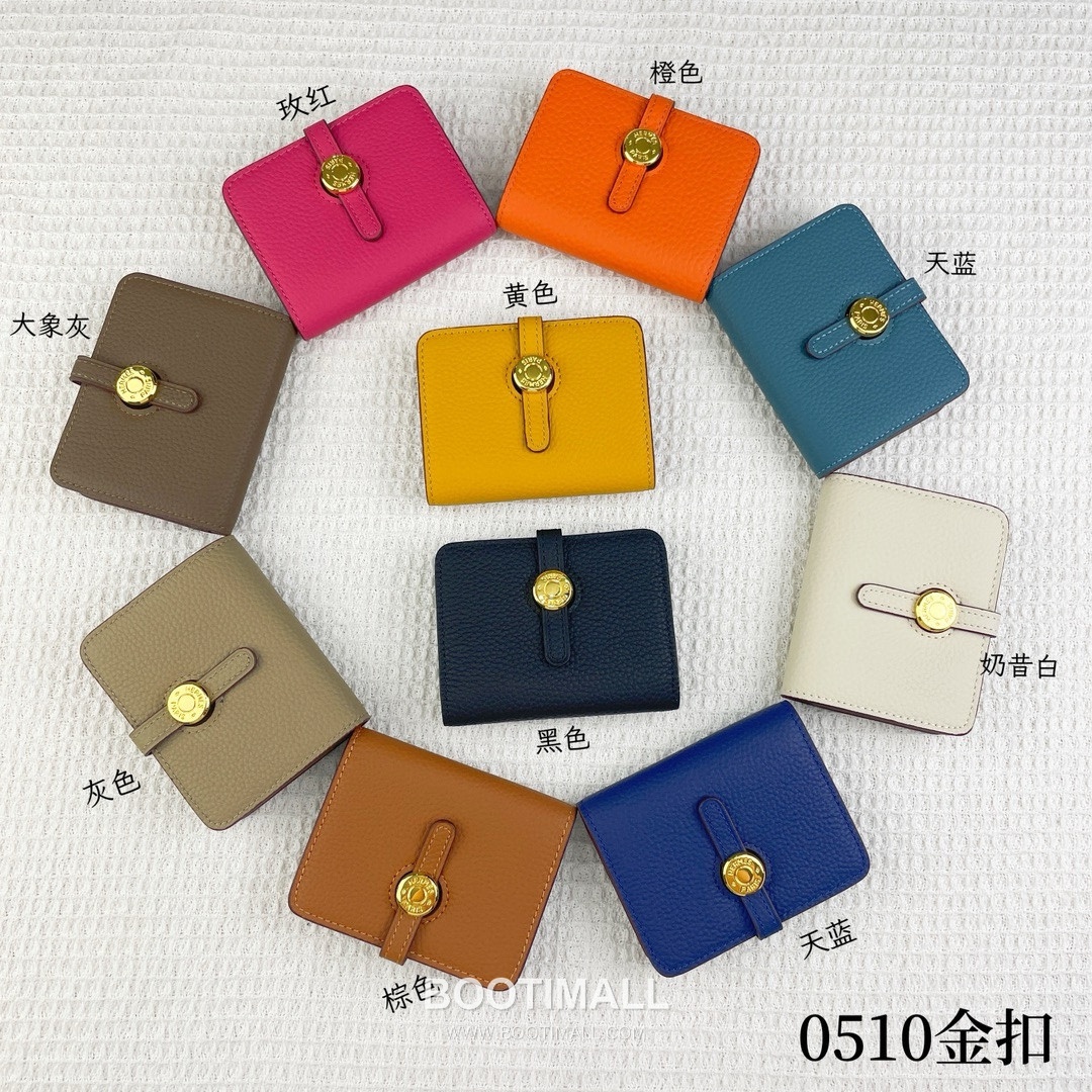 Hermès Togo Leather Card Holder 0510 에르메스 토고 가죽 카드지갑 11cm 6