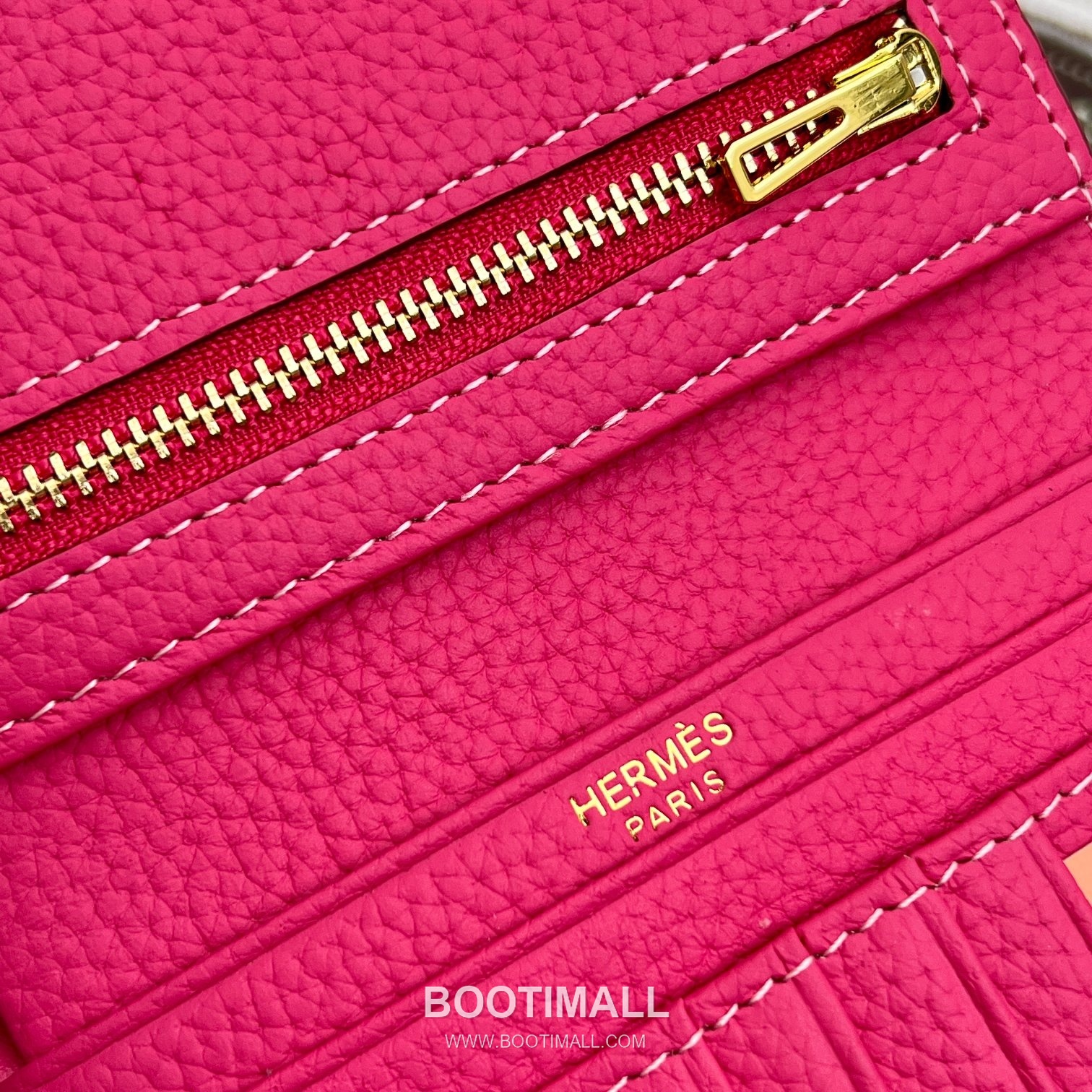 Hermès Togo Leather Vertical Compact Wallet 5120 에르메스 토고 가죽 버티컬 컴팩트 지갑 12cm 7