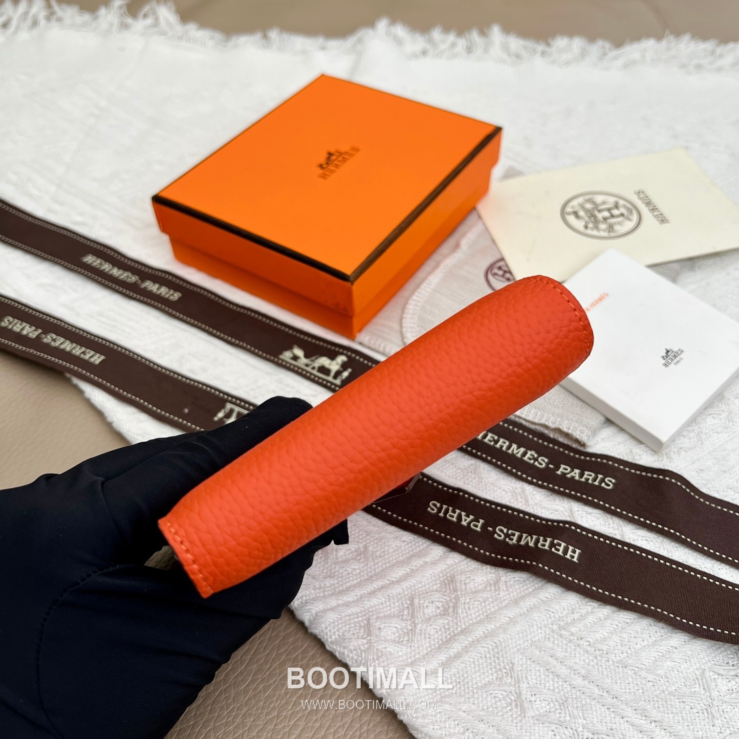 Hermès Togo Leather Vertical Compact Wallet 5120 에르메스 토고 가죽 버티컬 컴팩트 지갑 12cm 9