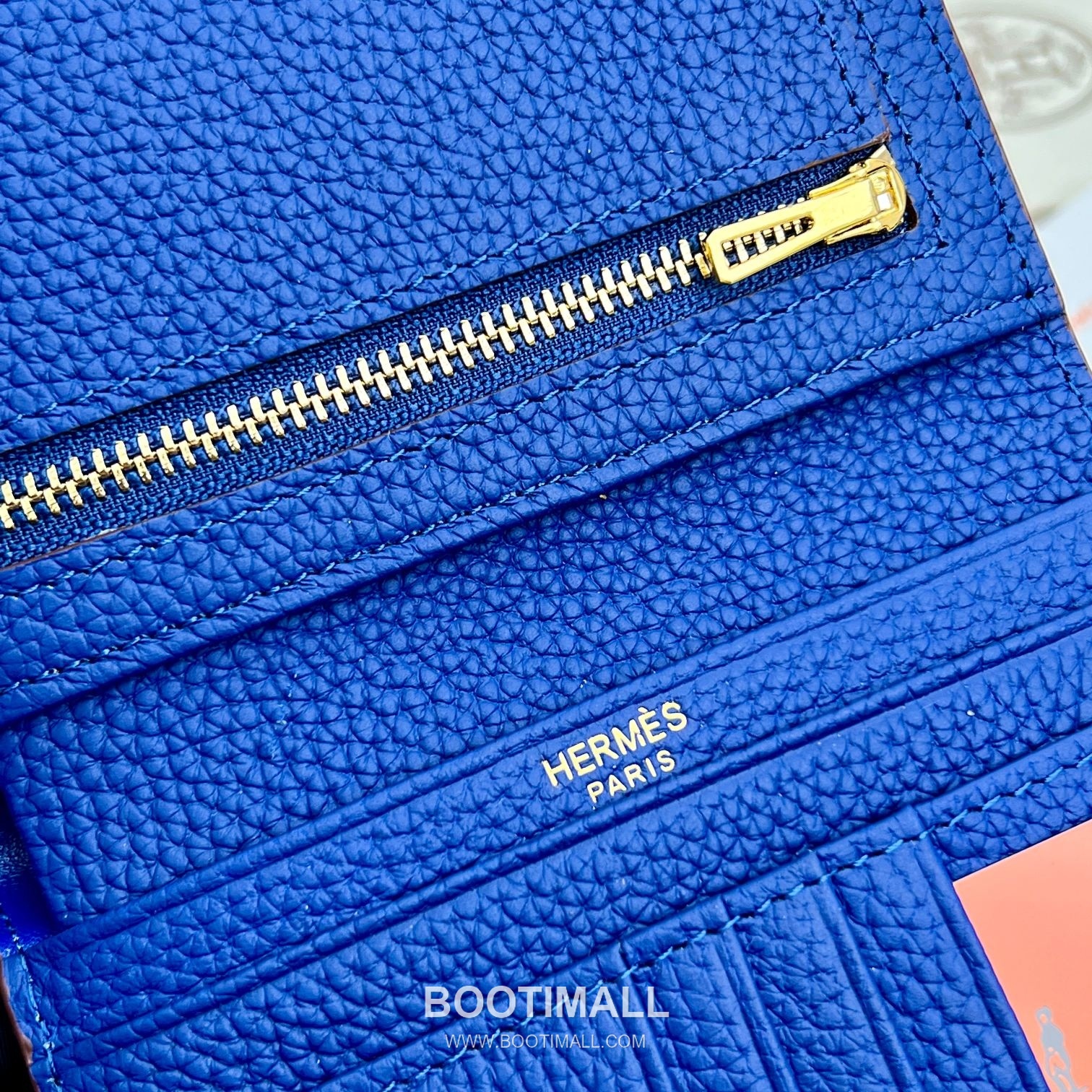 Hermès Togo Leather Vertical Compact Wallet 5120 에르메스 토고 가죽 버티컬 컴팩트 지갑 12cm 7