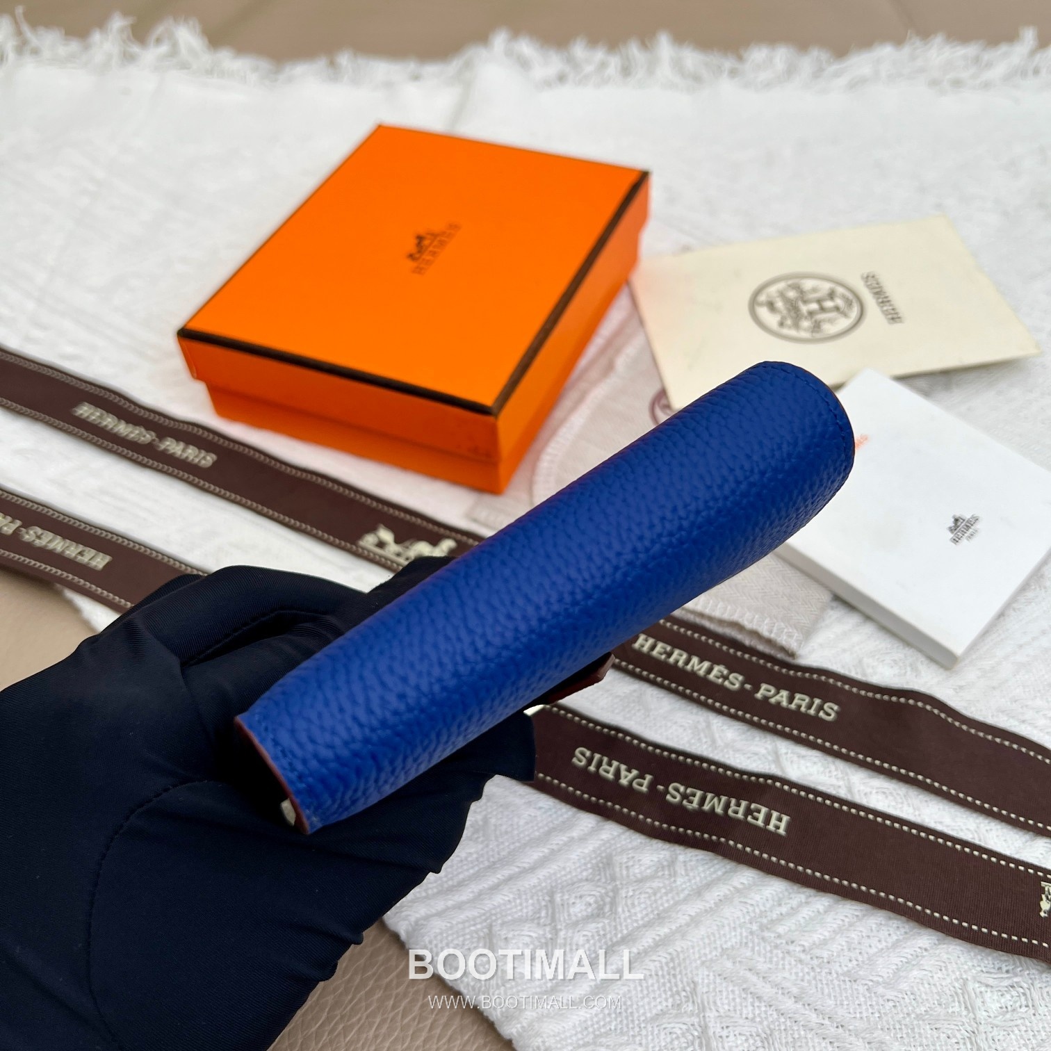 Hermès Togo Leather Vertical Compact Wallet 5120 에르메스 토고 가죽 버티컬 컴팩트 지갑 12cm 9