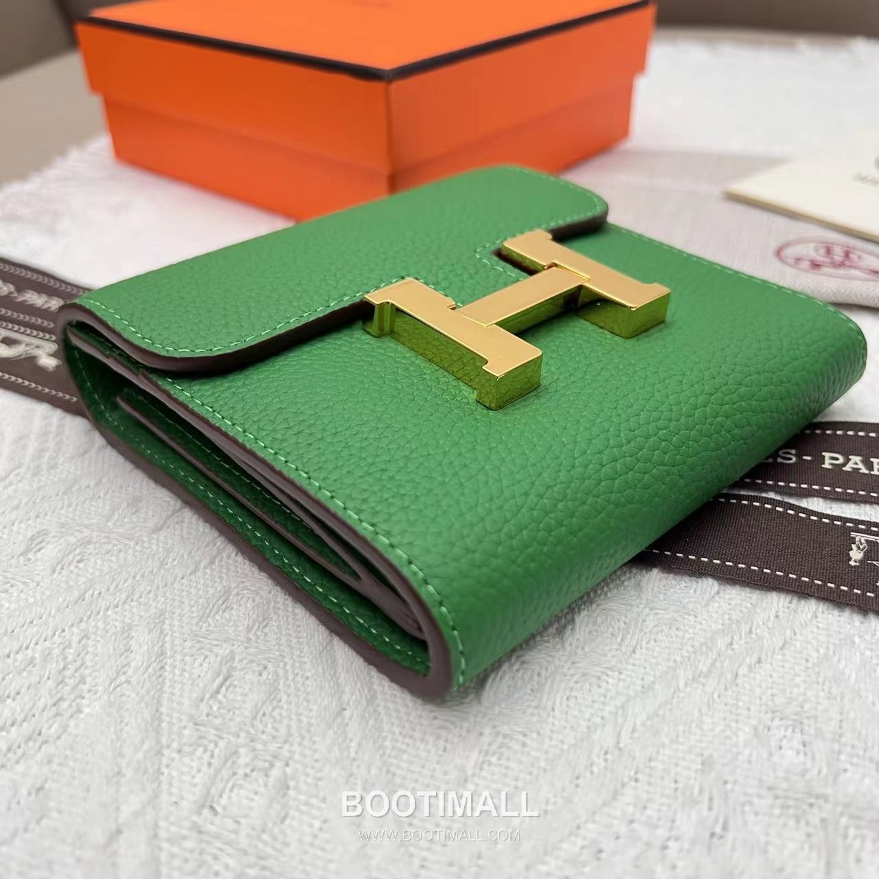 Hermès Constance Togo Leather Compact Wallet 537 에르메스 콘스탄스 토고 가죽 컴팩트 반지갑 14cm 4