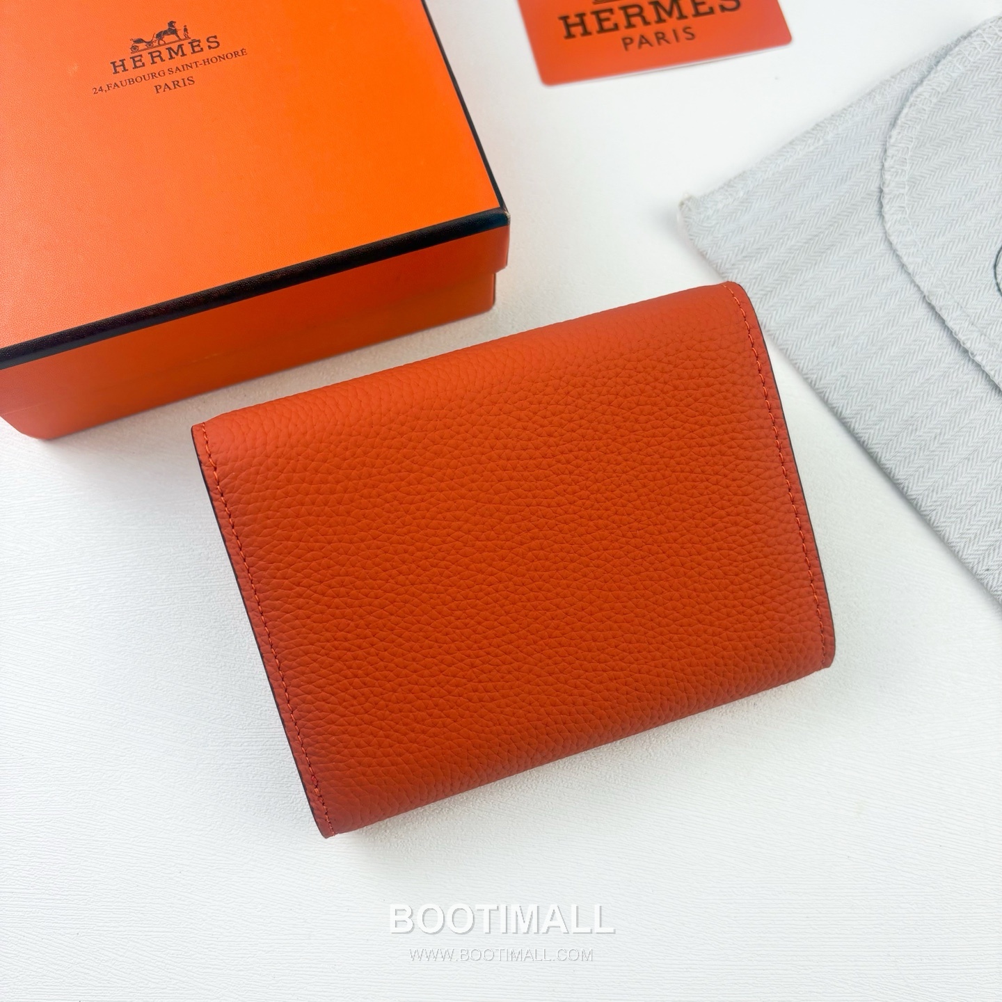 Hermès Togo Leather Compact Wallet 231 에르메스 토고 가죽 컴팩트 반지갑 13.5cm 2