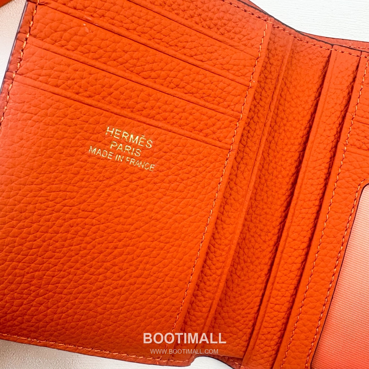 Hermès Togo Leather Compact Wallet 231 에르메스 토고 가죽 컴팩트 반지갑 13.5cm 5