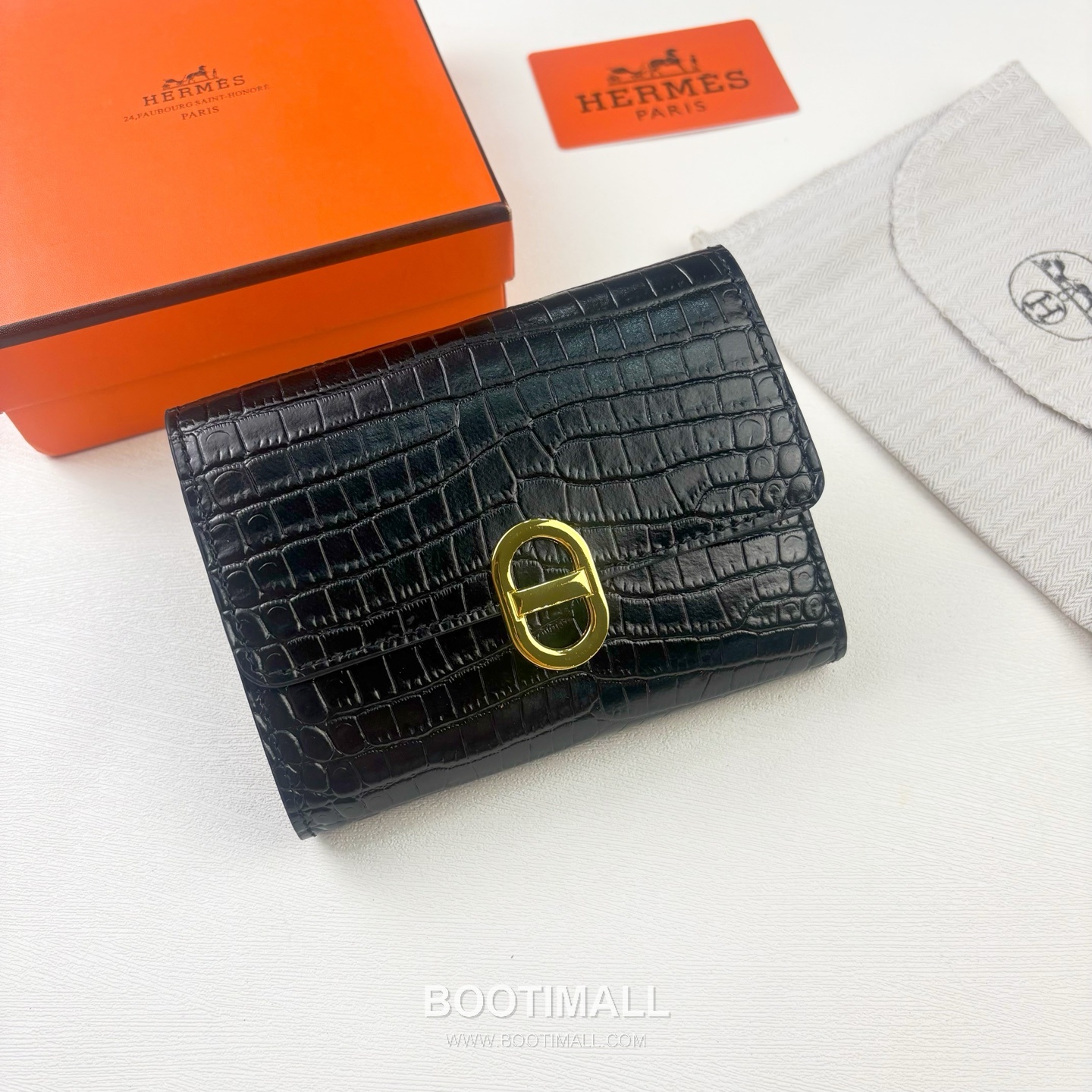 Hermès Togo Leather Compact Wallet 231 에르메스 토고 가죽 컴팩트 반지갑 13.5cm 1