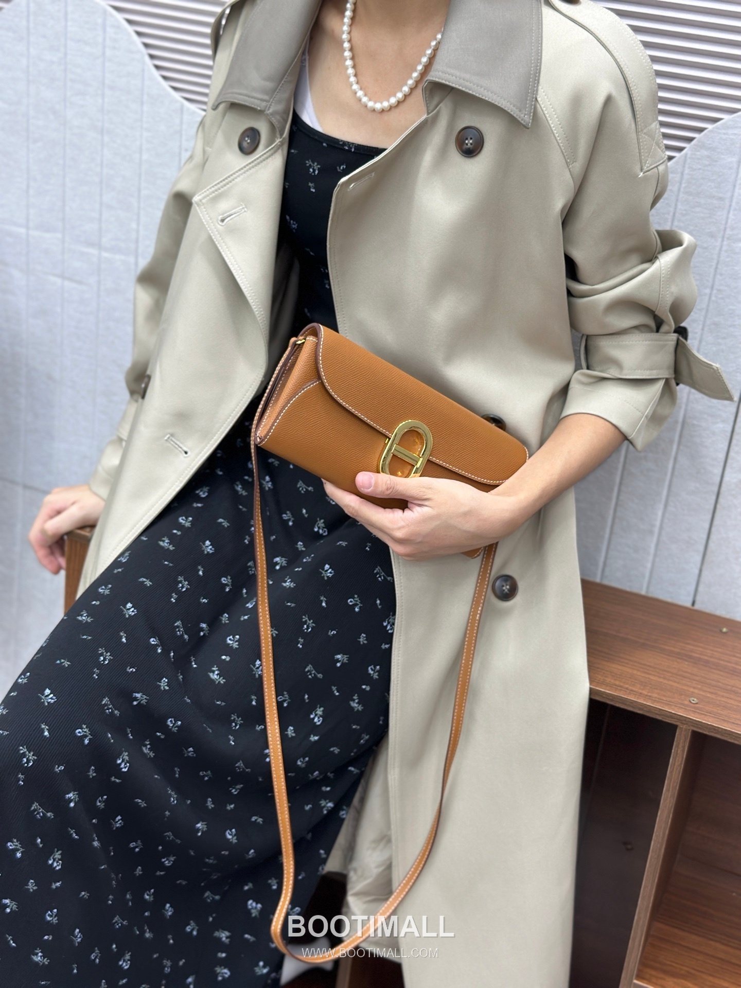 Hermès Maillon To Go Epsom Leather Wallet on Strap 961 에르메스 마이용 투 고 엡송 가죽 스트랩 장지갑 24cm 8